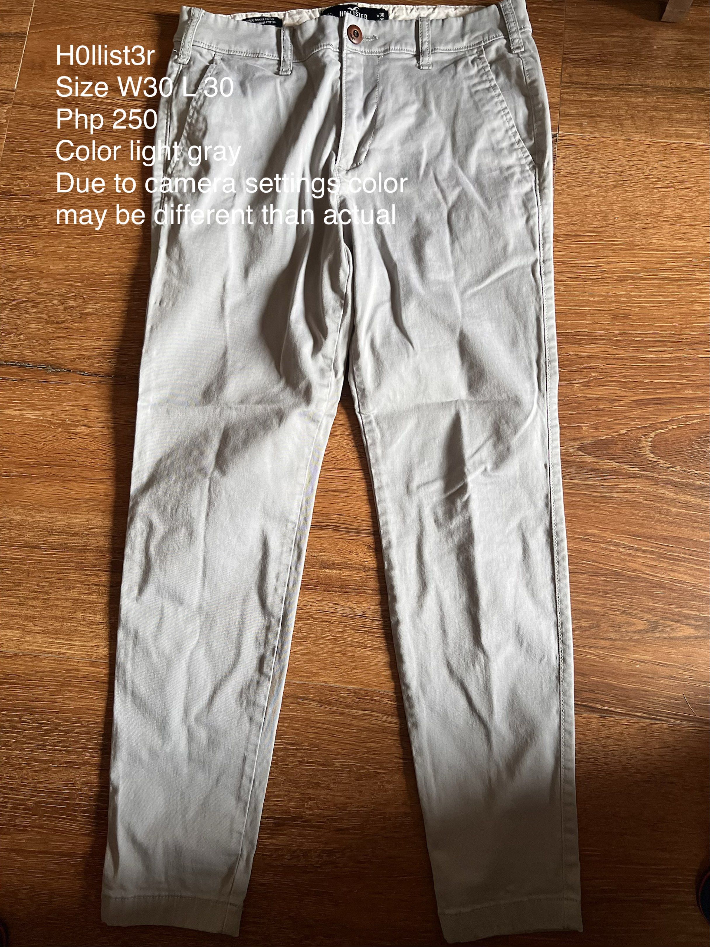 Hollister W30 L30 Pants (Category: Jeans) located in Santa Rosa. Submitted by krisugs01 (Listing ID 1420491933, Image 1). Description: .