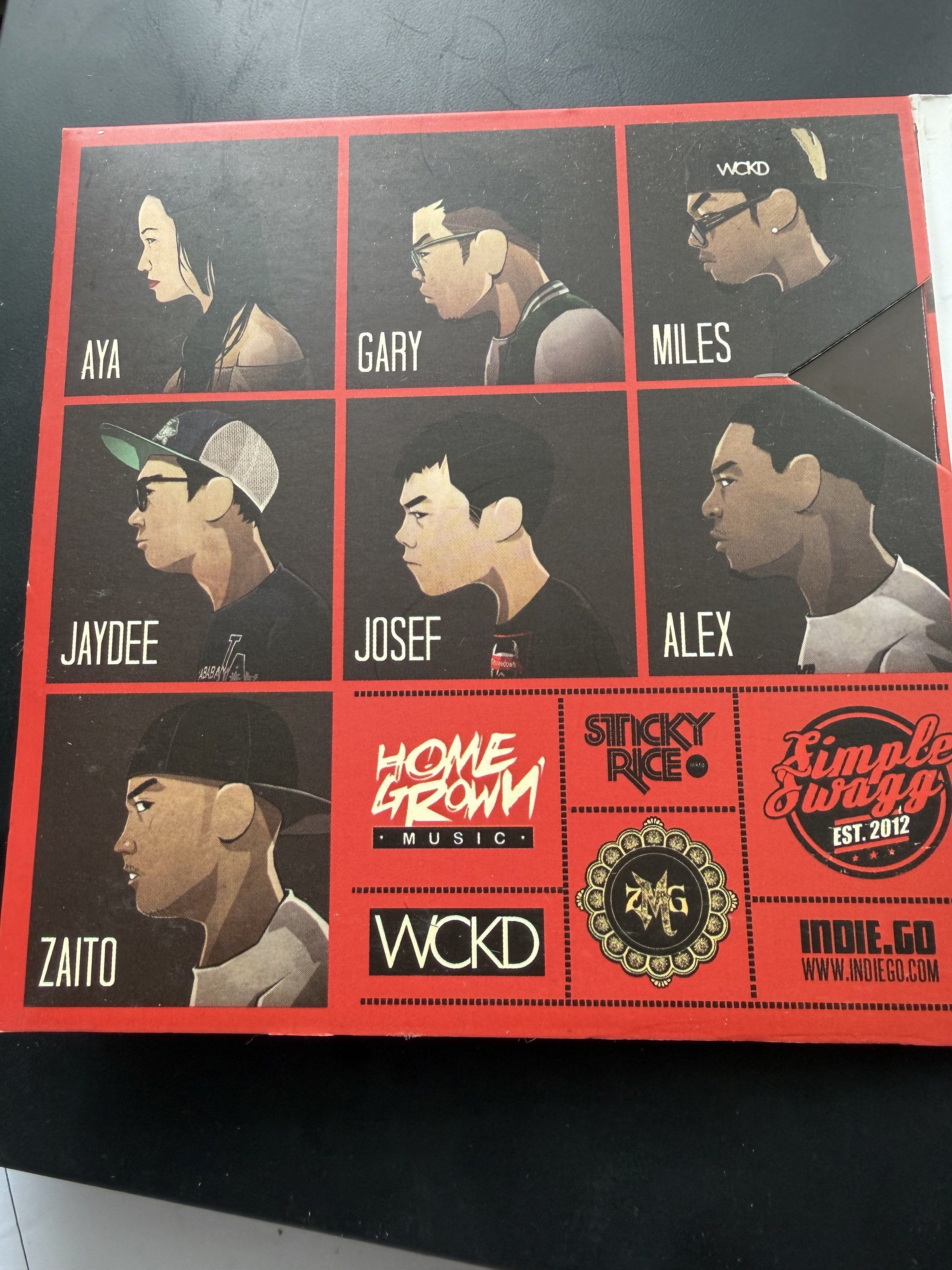Home Grown Hip Hop CD (Category: CDs & DVDs) located in Rodriguez. Submitted by musicshoppe (Listing ID 1420414737, Image 2). Description: - Home Grown Hip Hop CD - Features various Filipino hip-hop artists - Includes tracks: "Tao Lang", "Sleep Over" - Artists: Loonie, Abra, Smugglaz - Produced by Jaydee Gungon - Released in 2012 - Promotional copy label.