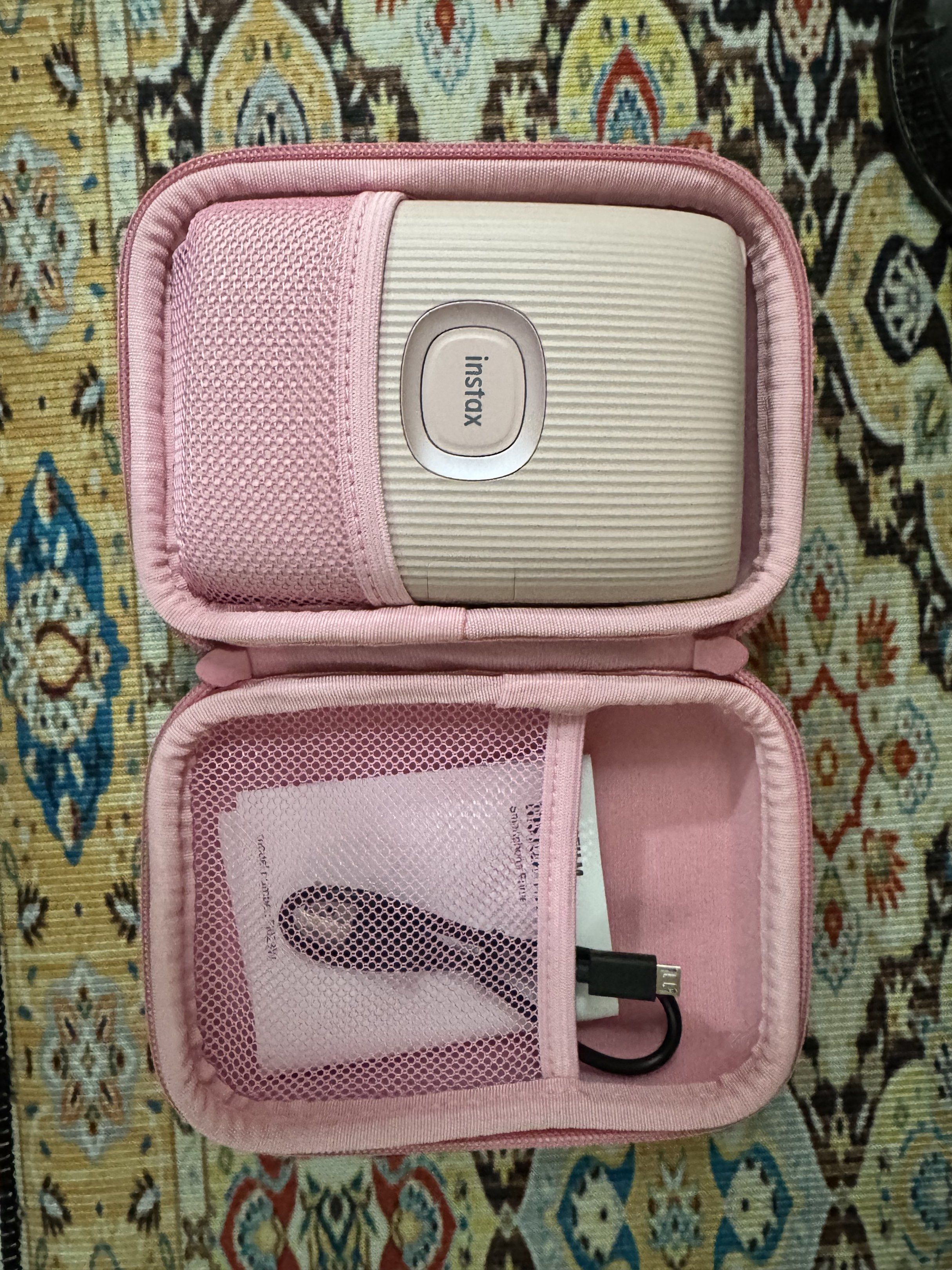 Instax Mini Link 2 portable printer (Category: Printers, Scanners & Copiers) located in Manila. Submitted by ernyrose (Listing ID 1420421939, Image 1). Description: Instax Link Mini 2 portable printer for sale Used a few times only during events. Includes official Fujifilm case. RFS: Switched to Canon Ivy Payment thru BPI transfer or GCash. Can do meetups during weekday evenings at Estancia. Shipping by LBC at buyer's expense (+70php handling fee