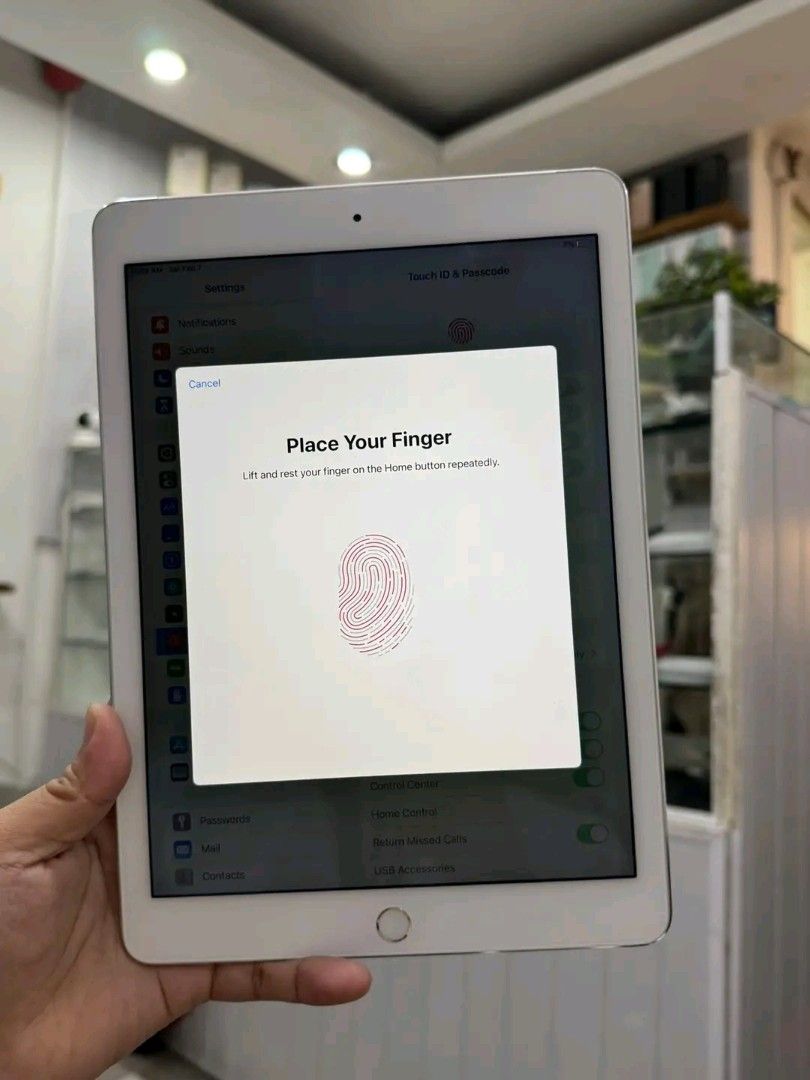 iPad Air 2 64gb with simslot (Category: iPad) located in Manila. Submitted by nhh_accessories (Listing ID 1420451212, Image 3). Description: ✨iPad Air 2 🌟 Silver Color 64GB ✅15 IOS version ✅Factory Unlock /Unli Reset ✅Openline / Anysim ✅Good Fingerprint ✅Clear Rear/Front Cam .