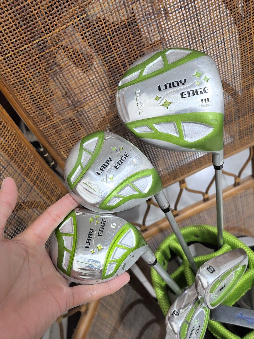 Junior golf set for ladies (Category: Golf) located in Caloocan City. Submitted by ace2729 (Listing ID 1420519314, Image 3). Description: JUNIOR GOLF SET. LADY EDGE 9 to 12 yrs DRIVER 460cc WOOD #3 HYBRID #6 IRONS - 8,P,S & AMERICAN TOUR PUTTER GRAPHITE SHAFT BAG:LADY EDGE ALL ARE IN VERY GOOD CONDITION LOCATION: PUNTURIN VALENZUELA WE SHIP NATIONWIDE SF BUYER'S EXPENSE.