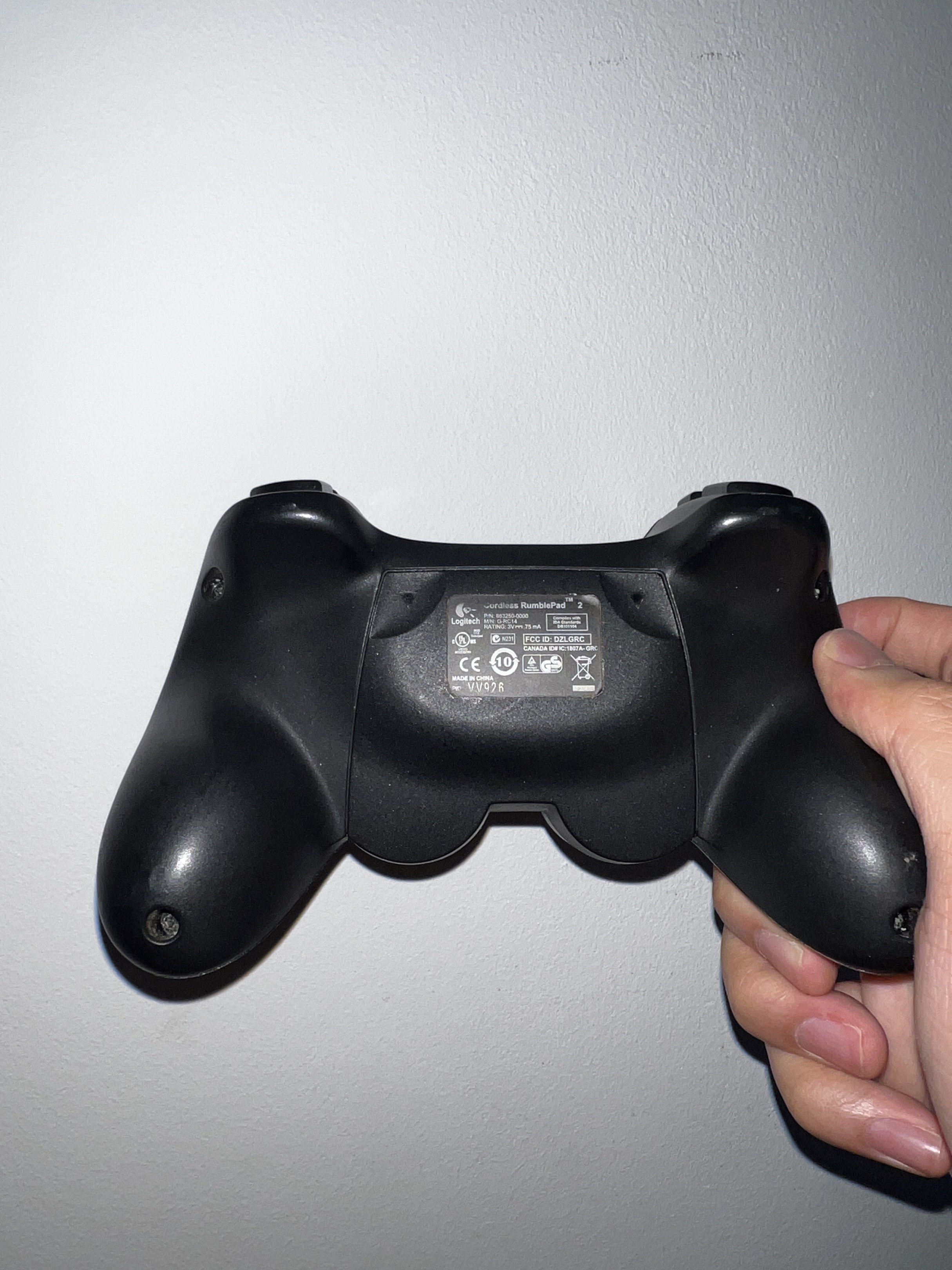 Logitech Wireless Controller Cordless Rumblepad 2, Video Gaming, Gaming ...