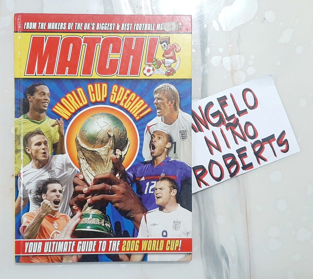 MATCH ANNUAL FOOTBALL BOOK (Category: Magazines) located in Liloan. Submitted by angelyneroberts_171329 (Listing ID 1420458526, Image 2). Description: FOR SALE MATCH ANNUAL FOOTBALL BOOK DESCRIPTION : - 2006 to 2011 - thick & glossy paper material CONDITION : - 9/10 - used/2nd hand - what you see is what you get - LEGIT PRICE : p300 EACH PLUS SHIPPING FEE p1500 FOR 6 pcs (p250 each) PLUS SHIPPING FEE CROSS POSTED MOP : GCASH PAYMENT FIRST BASIS A