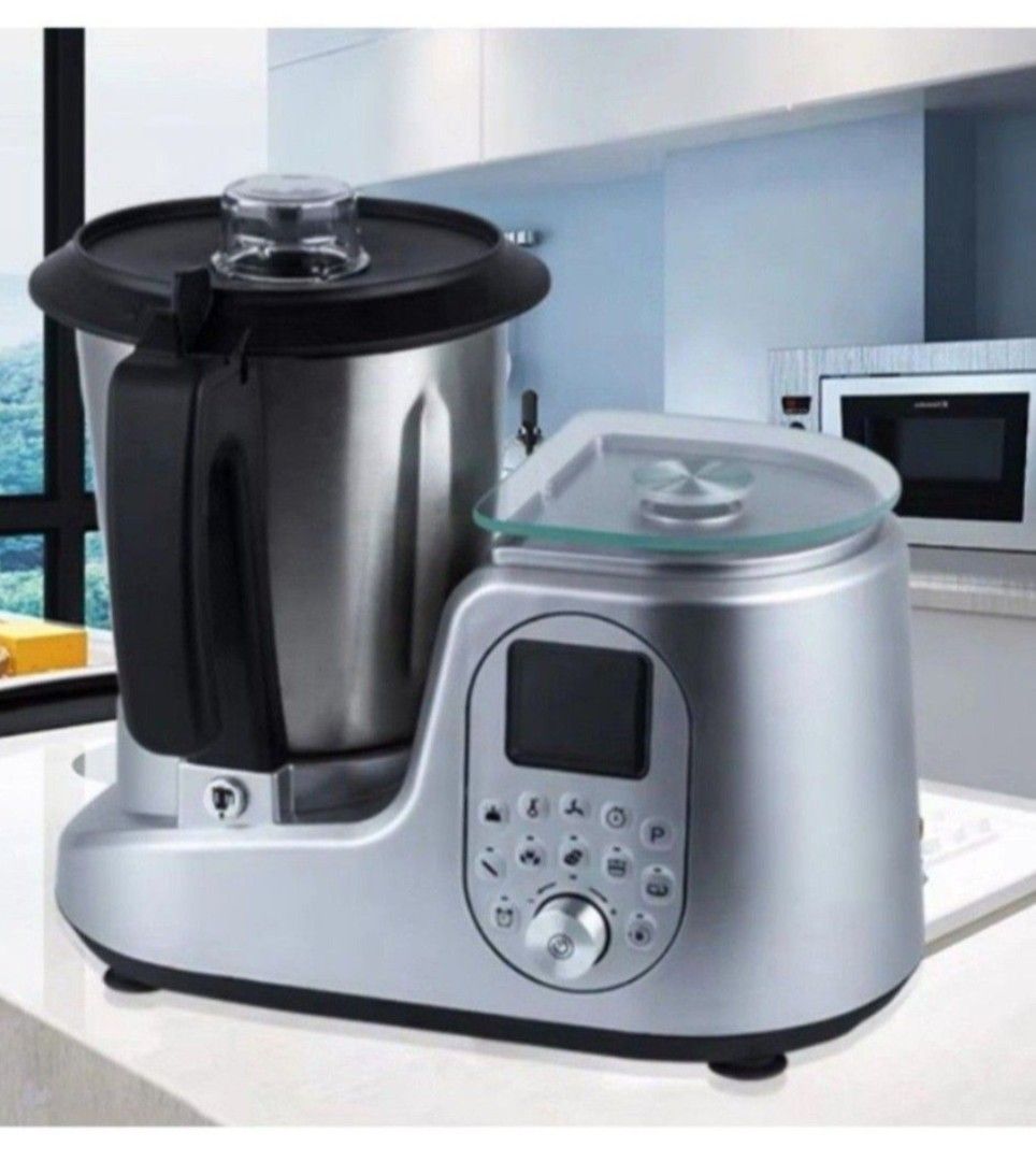 Multi-Function Food Processor SH-398B (Category: Cookers) located in Singapore. Submitted by kristalbeaute (Listing ID 1420529883, Image 1). Description: Thermo Mixer/ Soup Maker/ Food Processor Cooker Never been used Note: I'm not sure how to use this as I don't cook at home. So I will not be able to answer any questions. Pls get this only if you know how to use it. - Multi-function food processor - Steamer and soup maker etc - Digital display -