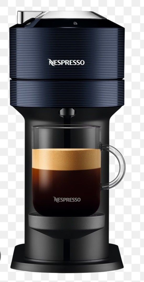 Nespresso Vertuo Next Coffee Machine (Category: Coffee Machines & Makers) located in Caloocan City. Submitted by fiercestone-c8e70e (Listing ID 1420555253, Image 1). Description: Retail price is P17100. Selling at P15000 One-touch brewing for multiple cup sizes .