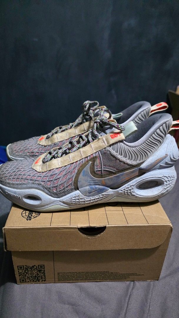 Nike Cosmic Unity (Category: Sneakers) located in Caloocan City. Submitted by evsrs79033 (Listing ID 1420455355, Image 1). Description: For Sale!! Nike Cosmic Unity 1 Space Hippie Colorway Clor: Light Blue/Orange Size:US 9.5M Condition:8.5/10 100% Authentic Local Release RFS: Decluttering.
