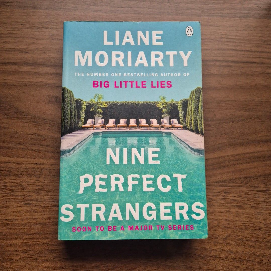 Nine Perfect Strangers by Liane Moriarty (Category: Storybooks) located in Quezon City. Submitted by ladit1981 (Listing ID 1420370997, Image 1). Description: Could ten days at a health resort really change you forever? These nine perfect strangers are about to find out... Nine people gather at a remote health resort. Some are here to lose weight, some are here to get a reboot on life, some are here for reasons they can’t even admit to themselves.