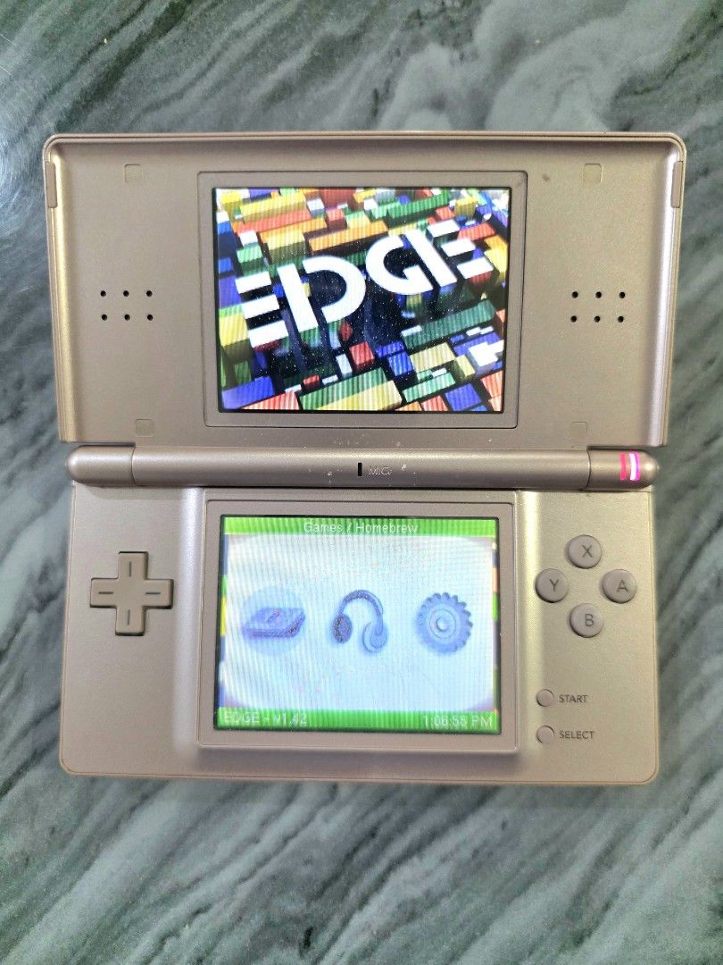 Nintendo DS Lite Metallic Rose Gold (Category: Nintendo) located in Mandaluyong City. Submitted by chan.ningtatum (Listing ID 1420472257, Image 3). Description: For Sale! Nintendo DS Lite Metallic Rose Includes: Unit, Stylus, gba cover & charger Good Working Condition. can play any region nintendo gameboy and ds game cartridge since unit is region free. Checkouts via Shope e and Laz ada Available Shipping: Lalamove, Grab Meet ups: Mandaluyong and