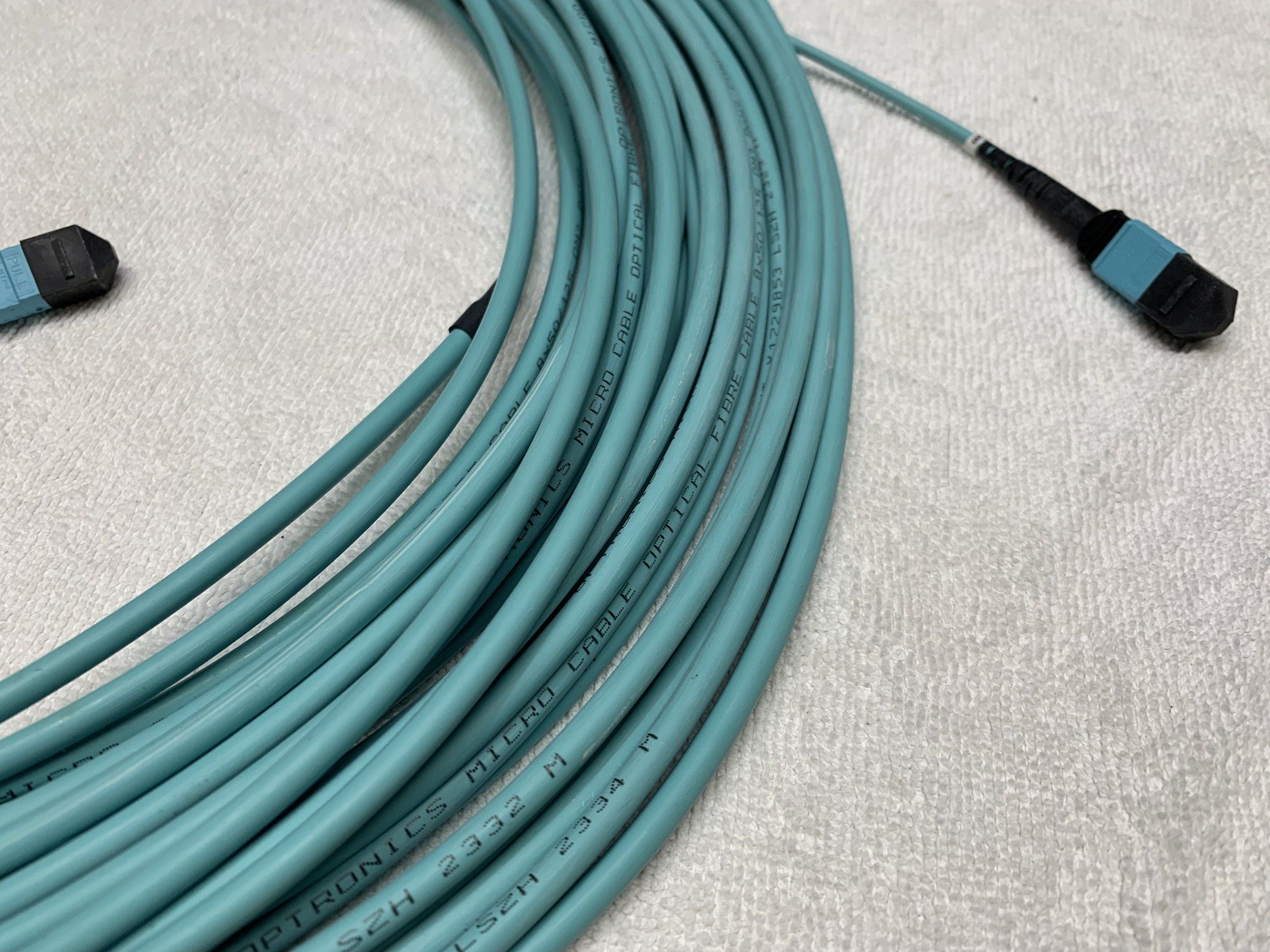 Optronics Micro Cable Optical Fiber Cable 30meters (Category: Cables & Adaptors) located in Paranaque City. Submitted by seb_trading (Listing ID 1420495265, Image 3). Description: optronics micro cable optical fiber cable 8x50/125 OM3 RoHS compliant Y1729853 LS2H 2335 M last price Paranaque area 20 cables available.