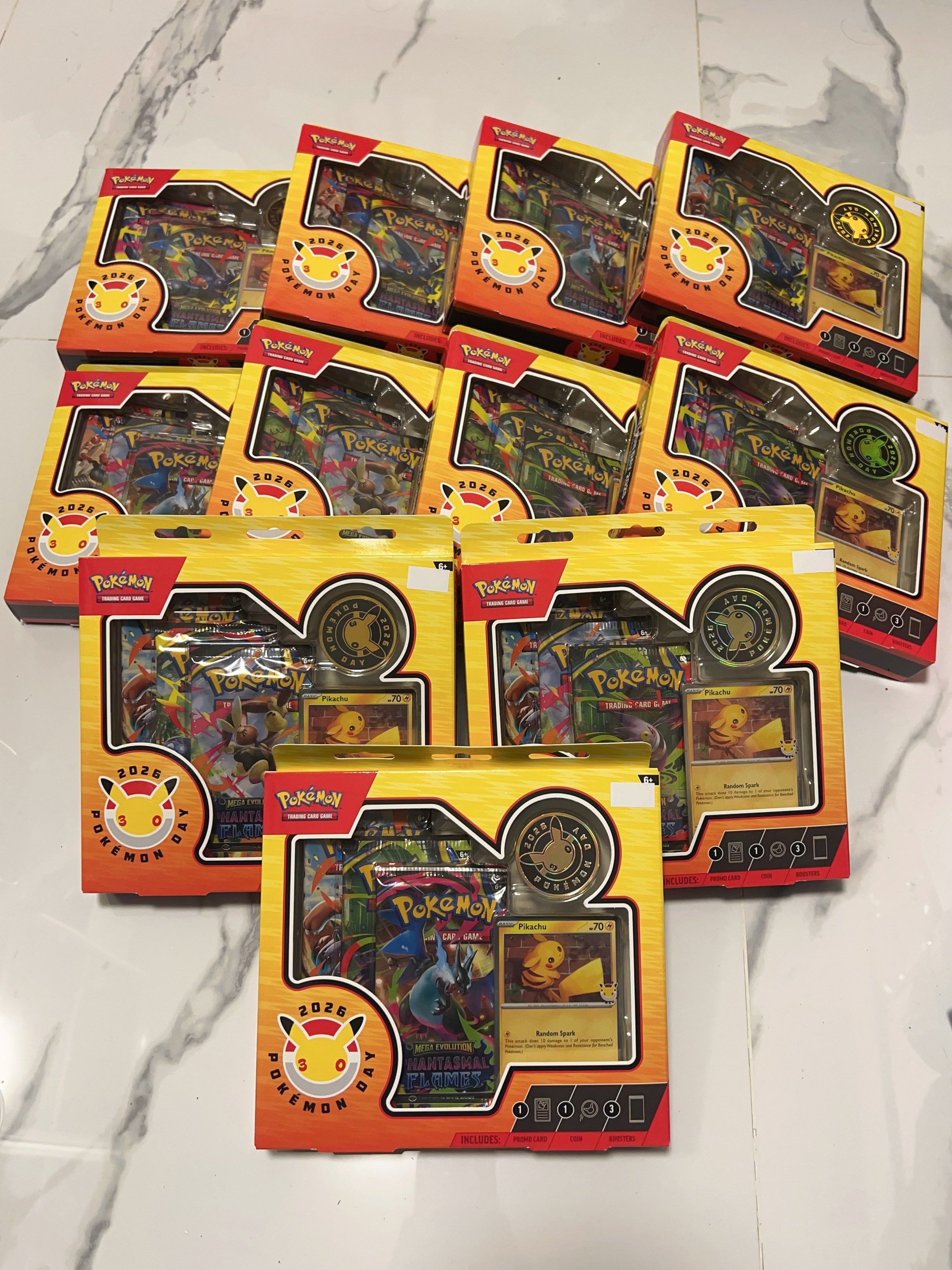現貨Pokemon day 2026 collection 30th 30週年美版比卡超禮盒, 玩具 