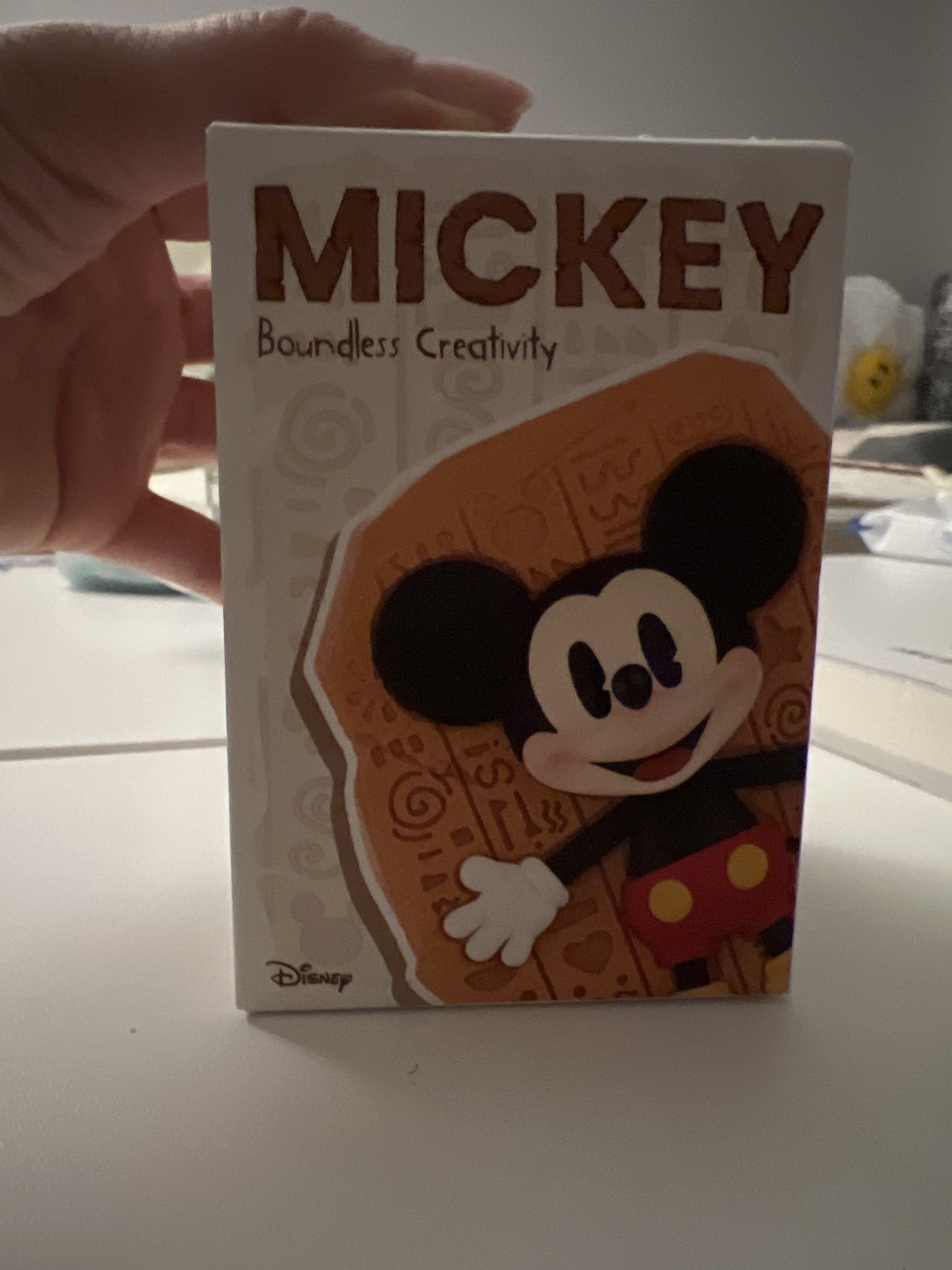 POP MART Mickey Silver Fluid Figure blind box (Category: Designer & Blind Box Toys) located in Manila. Submitted by fitmeph (Listing ID 1420495245, Image 1). Description: - POP MART Mickey Silver Fluid figure - From the Boundless Creativity series - Silver and black design - Includes original box and card - Unopened blind box figure - Brand new.