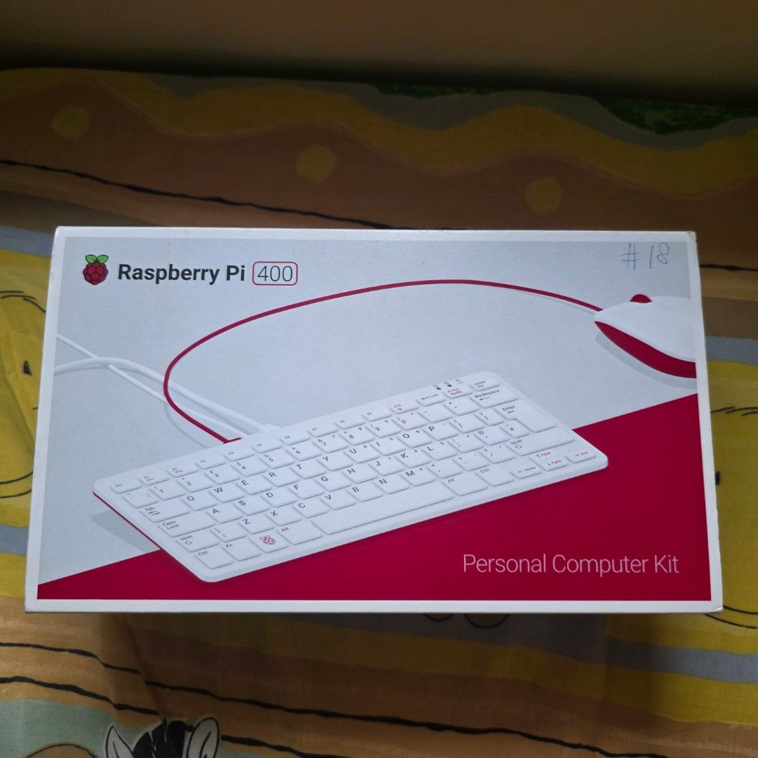 Raspberry Pi 400 Personal Computer Kit (4th Edition)444247650117232640