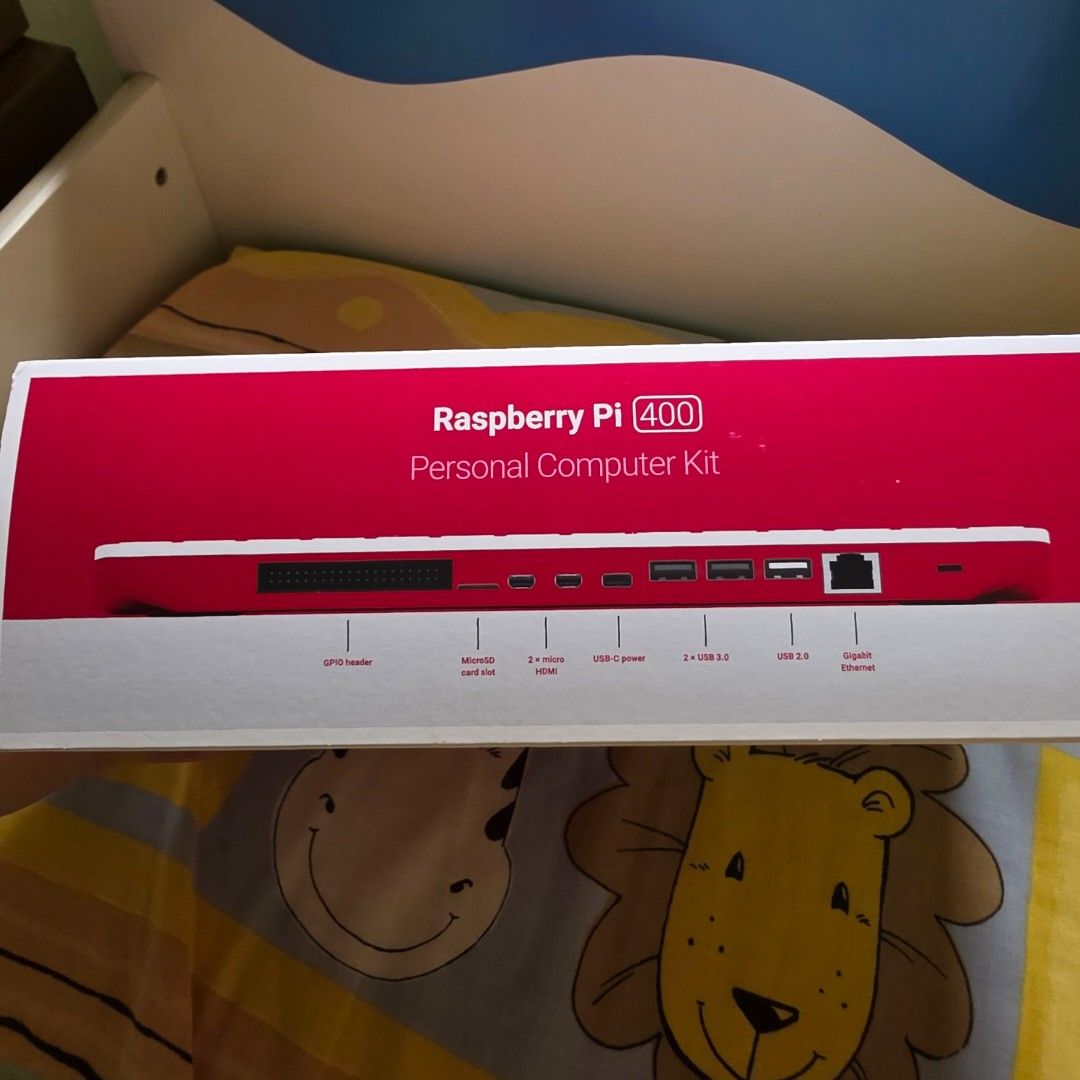 Raspberry Pi 400 Personal Computer Kit (4th Edition)444247650117232641