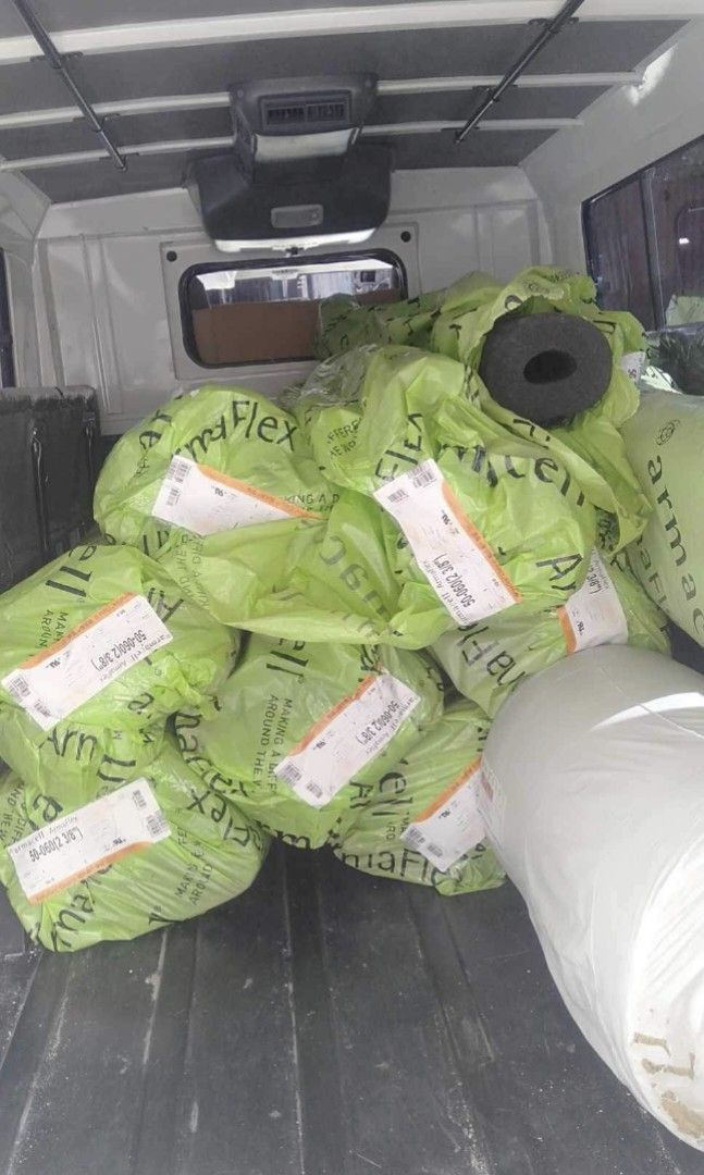 Rubber pipe aircon insulation (Category: Construction & Building Materials) located in Manila. Submitted by popster21 (Listing ID 1420507928, Image 1). Description: 10pcs availble ubos stock lang RUBBER PIPE INSULATION BRAND / ARMAFLEX Size: 2in dia x2in thick x2m length Unit price: 2000 less 500 discounted price: 1500 each.