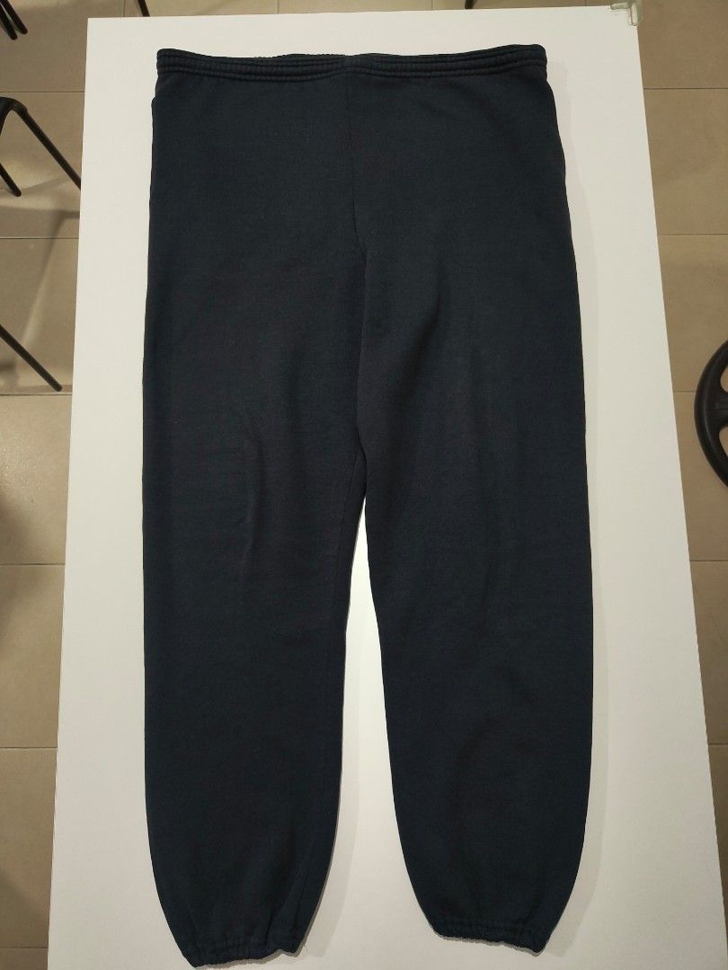 Russell Athletic Dri-Power Sweatpants XXL (Category: Joggers) located in Manila. Submitted by c1jba (Listing ID 1420367991, Image 1). Description: Russell Athletic Sweatpants W: 34 in to 42 in L: 42 in - Repaired at the back - Black Russell Athletic Dri-Power sweatpants - Size: XXL - Features: Elastic waistband and cuffs - Made in Honduras - Condition: Minor wear on fabric - Ideal for: Casual wear, workouts - Comfortable and durable.