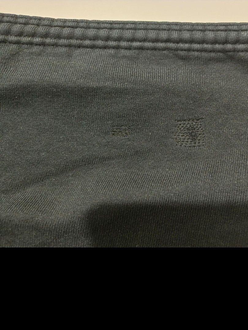 Russell Athletic Dri-Power Sweatpants XXL (Category: Joggers) located in Manila. Submitted by c1jba (Listing ID 1420367991, Image 3). Description: Russell Athletic Sweatpants W: 34 in to 42 in L: 42 in - Repaired at the back - Black Russell Athletic Dri-Power sweatpants - Size: XXL - Features: Elastic waistband and cuffs - Made in Honduras - Condition: Minor wear on fabric - Ideal for: Casual wear, workouts - Comfortable and durable.