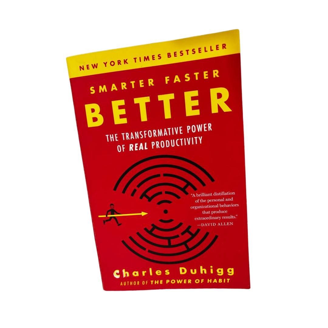 Smarter Faster Better by Charles Duhigg (Category: Storybooks) located in Cainta. Submitted by declutteringceo (Listing ID 1420553987, Image 1). Description: Self-help book.