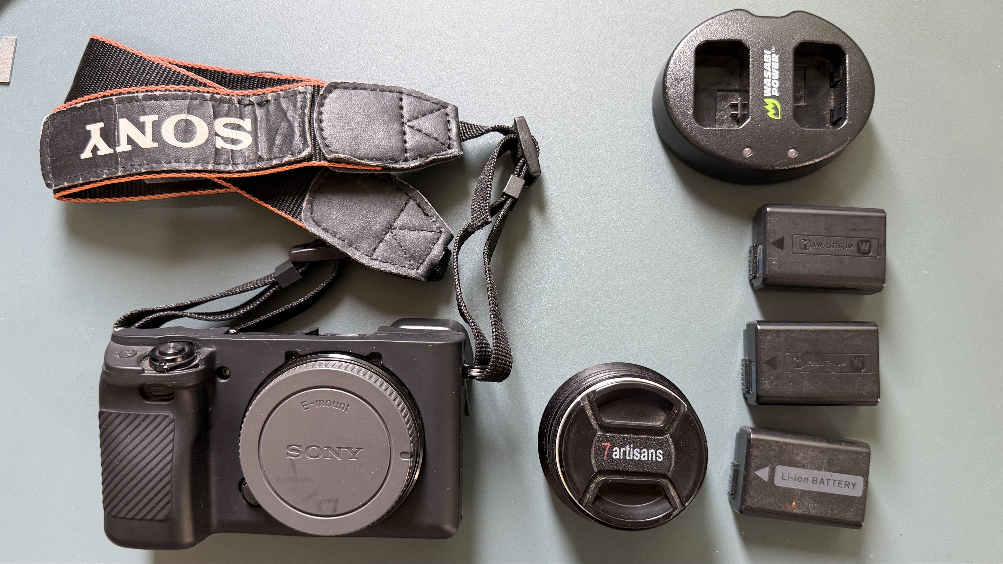 Sony a6300 with 25mm 7artisans (Category: Cameras) located in Makati City. Submitted by ligel (Listing ID 1420384384, Image 1). Description: Sony a6300 with 25mm 7artisans Inclusions - 25mm F1.8 manual focus (7artisans) - 3x battery camera - Body & rear cap - Silicon case (black) - camera strap - Charger wasabi power - Camera box/manual Selling in good condition but with visible scratches. 6/10 signs of usage. Camera sensor last cleaned Feb 2024 