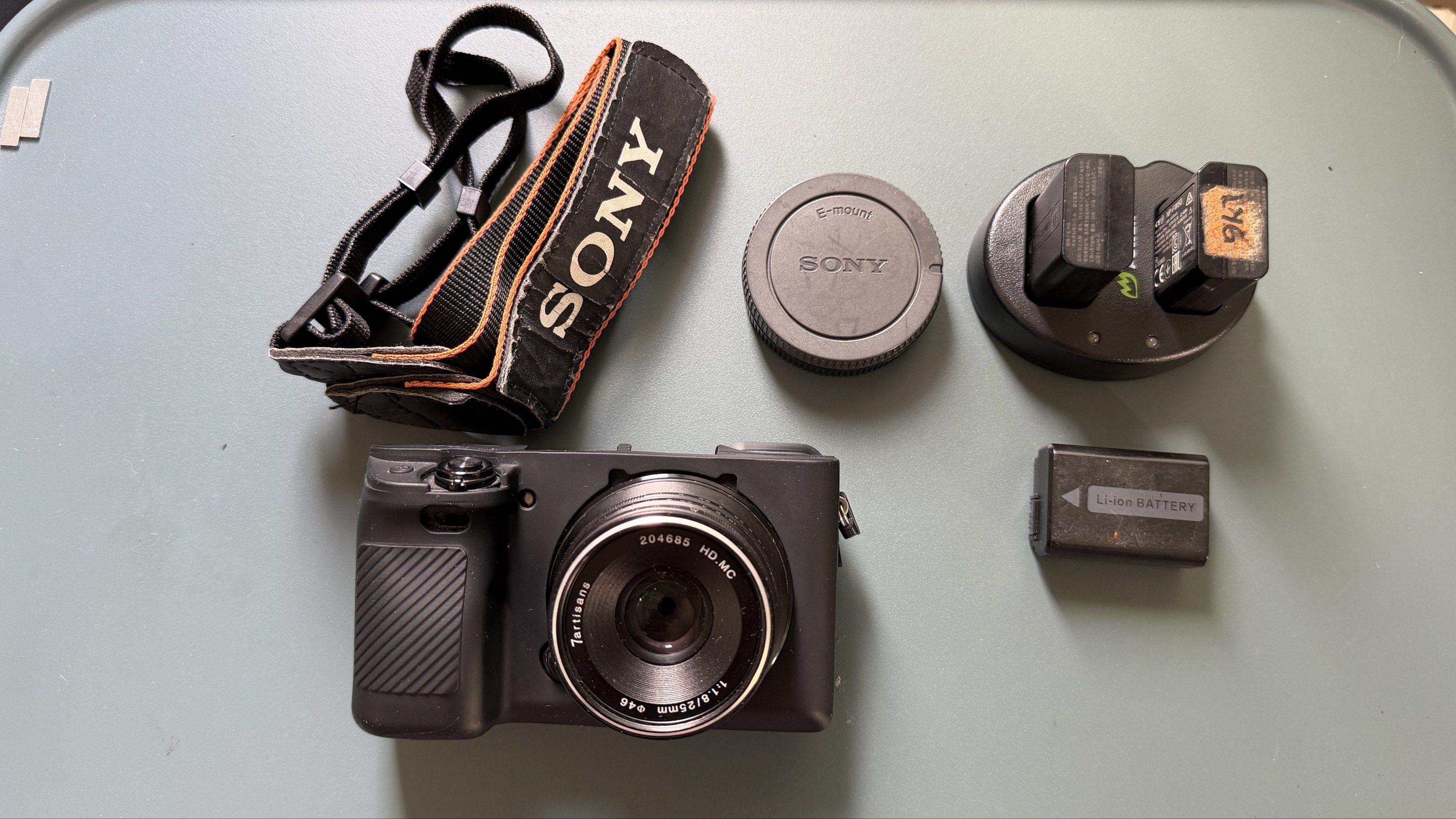Sony a6300 with 25mm 7artisans (Category: Cameras) located in Makati City. Submitted by ligel (Listing ID 1420384384, Image 2). Description: Sony a6300 with 25mm 7artisans Inclusions - 25mm F1.8 manual focus (7artisans) - 3x battery camera - Body & rear cap - Silicon case (black) - camera strap - Charger wasabi power - Camera box/manual Selling in good condition but with visible scratches. 6/10 signs of usage. Camera sensor last cleaned Feb 2024 