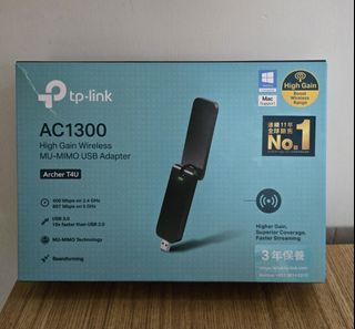 TP-Link AC1300 High-Gain Wireless MU-MIMO USB Adapter