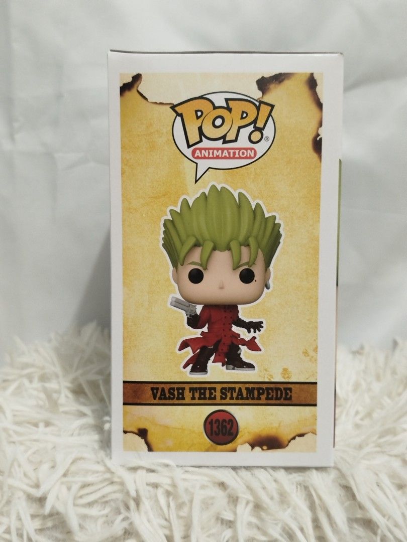 Trigun: Vash The Stampede Funko Pop (Category: Figurines & Statues) located in La Trinidad. Submitted by ja.mixnmatchol (Listing ID 1420483534, Image 2). Description: Trigun: Vash The Stampede Funko Pop ⭐P480 Boss Protector Included 👉Loc: La Trinidad, Benguet 👉MOP: gcash, bpi 👉MOD: lbc, j&t.