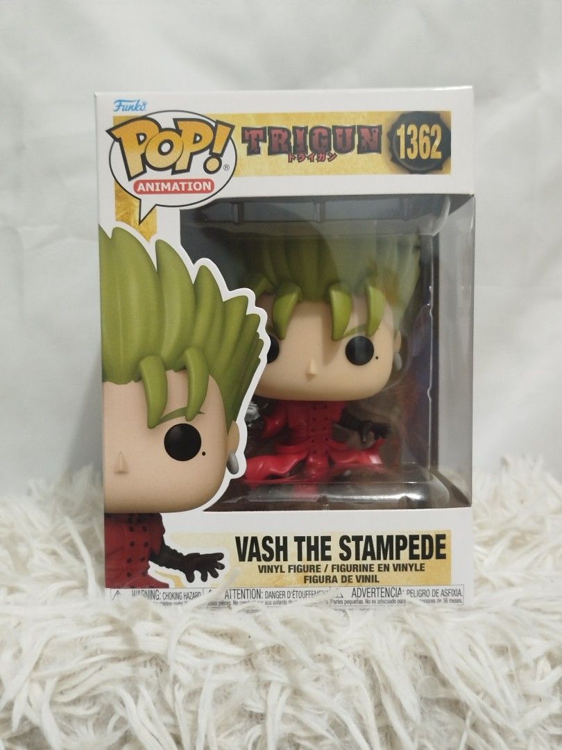 Trigun: Vash The Stampede Funko Pop (Category: Figurines & Statues) located in La Trinidad. Submitted by ja.mixnmatchol (Listing ID 1420483534, Image 1). Description: Trigun: Vash The Stampede Funko Pop ⭐P480 Boss Protector Included 👉Loc: La Trinidad, Benguet 👉MOP: gcash, bpi 👉MOD: lbc, j&t.