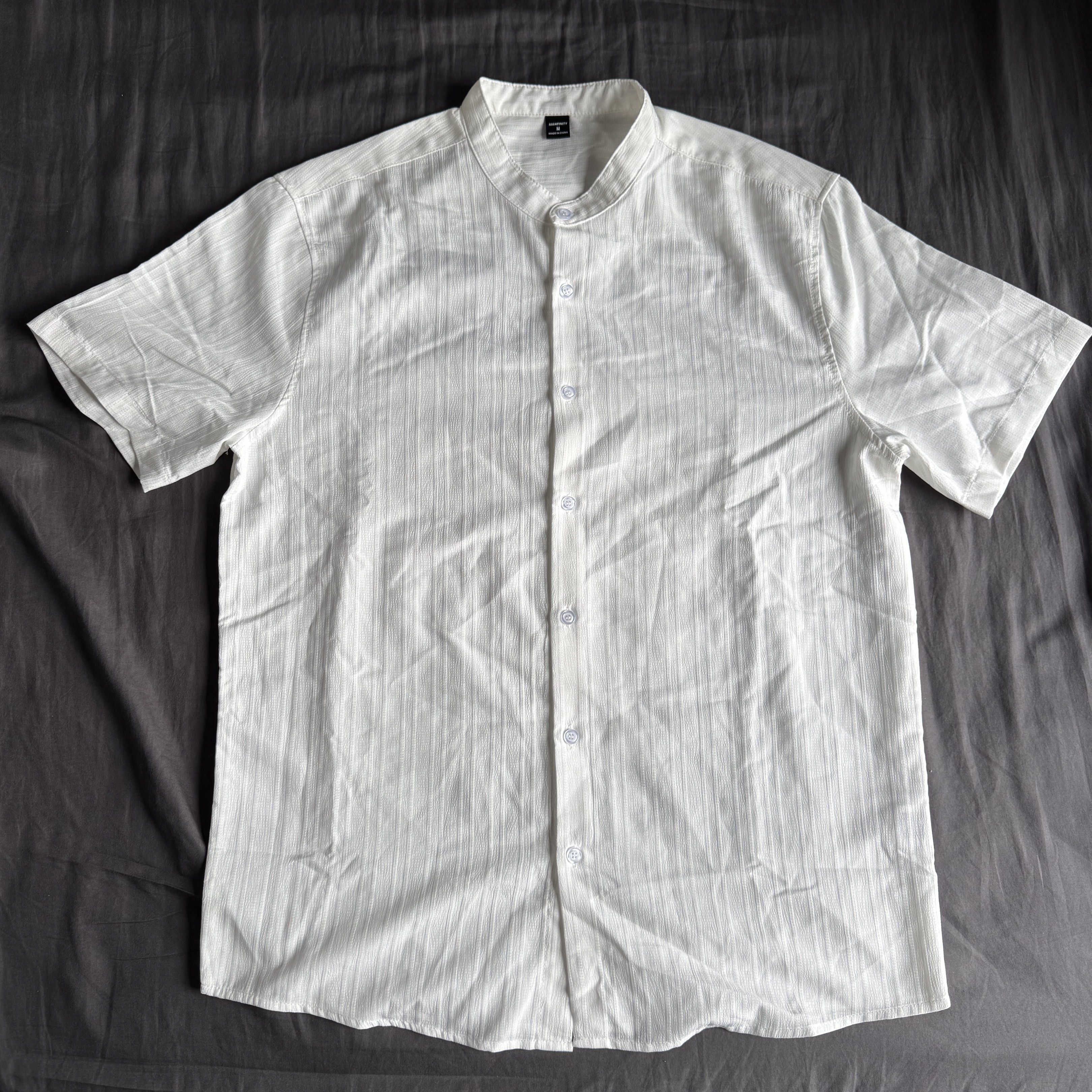 White Linen Shirt and Pants Set (Category: Sets & Coordinates) located in Makati City. Submitted by fraankiee (Listing ID 1420354369, Image 2). Description: White Shein set linen shirt and pants I’m 5’10 ft 68kg suits me well! Bought it for 600 on shein.