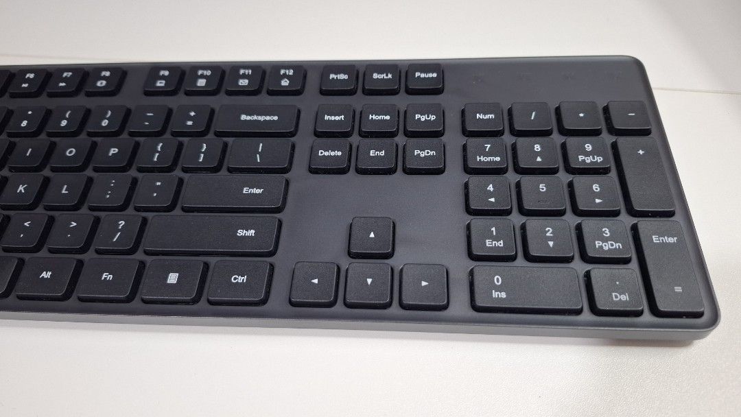 Xiaomi Wireless Keyboard and Mouse Set (Category: Computer Keyboard) located in Teresa. Submitted by furansu__ (Listing ID 1420518685, Image 1). Description: - Wireless keyboard and mouse combo - 104 keys - 2.4GHz Stable Wireless Transmission - Powered by AAA batteries - 1000DPI Precise Sensor - USB wireless receiver plug and use - All keys and mouse working. Used few times only as backup keyboard. SF will be shouldered by the buyer. Shipping fro