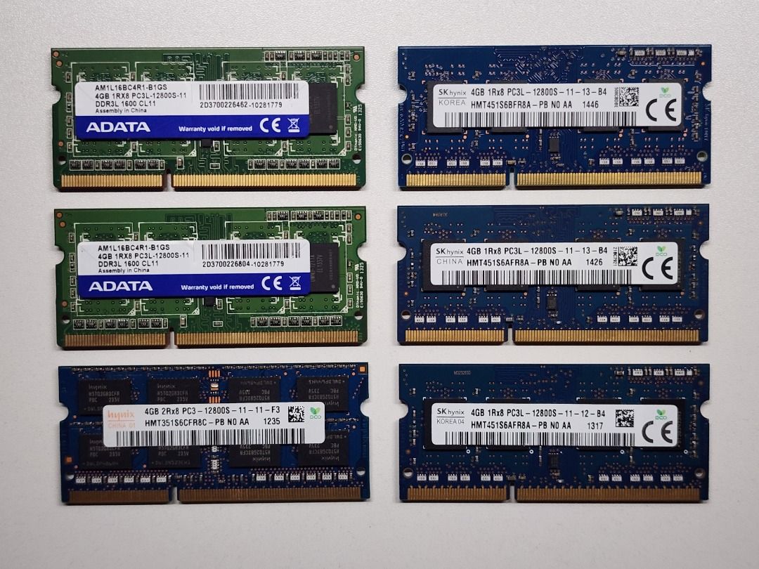4GB DDR3 Sodimm Laptop RAM Memory (Category: Computer Parts) located in Quezon City. Submitted by rtrdblk (Listing ID 1420644764, Image 1). Description: For sale:: 4GB DDR3L Sodimm Laptop RAM Memory Selling Price: P400 each Issue: None RFS: Need funds Location: San Mateo, Rizal.