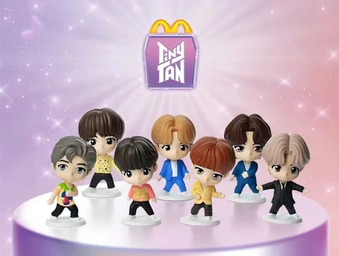 🆕 McDonald's TinyTAN Happy Meal Figurines, Hobbies & Toys, Toys & Games ...