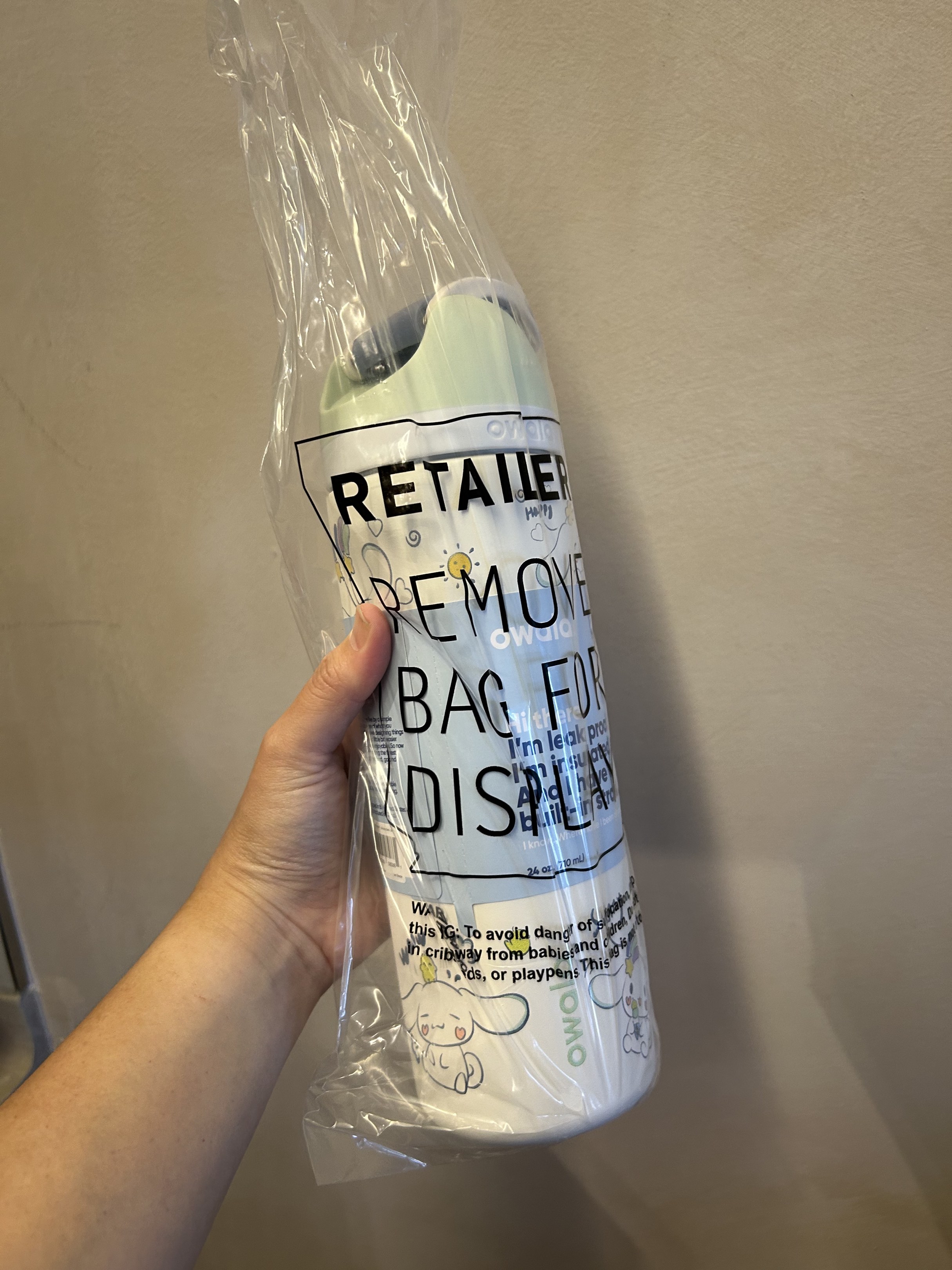 Ready Instock Authentic Owala Sanrio Cinnamoroll 24oz 710ML ready-instock-authentic-owala-sanrio-cinnamoroll-24oz-710ml