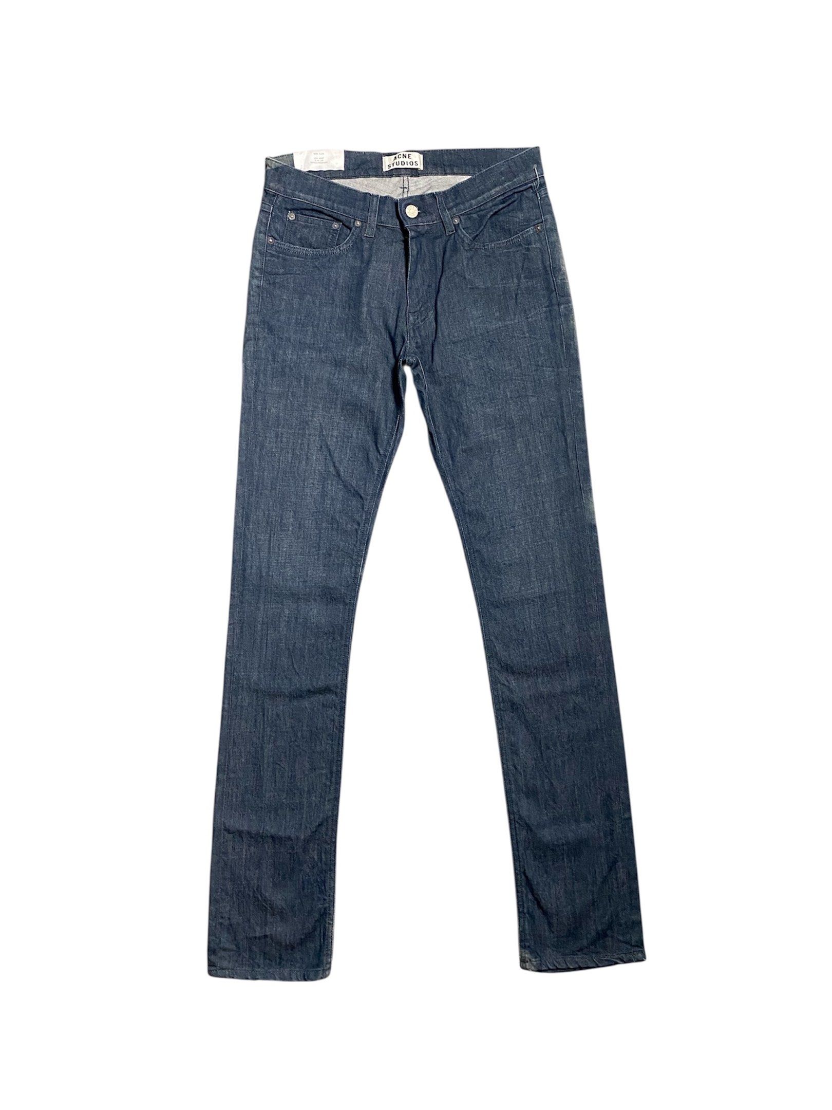 Acne Studios Jeans (Category: Jeans) located in Iloilo. Submitted by anything_goesph (Listing ID 1420717209, Image 2). Description: 32 waist 44.5 inch lenght 6.5 inch hem 9.5 inch thigh 9 inch front rise.