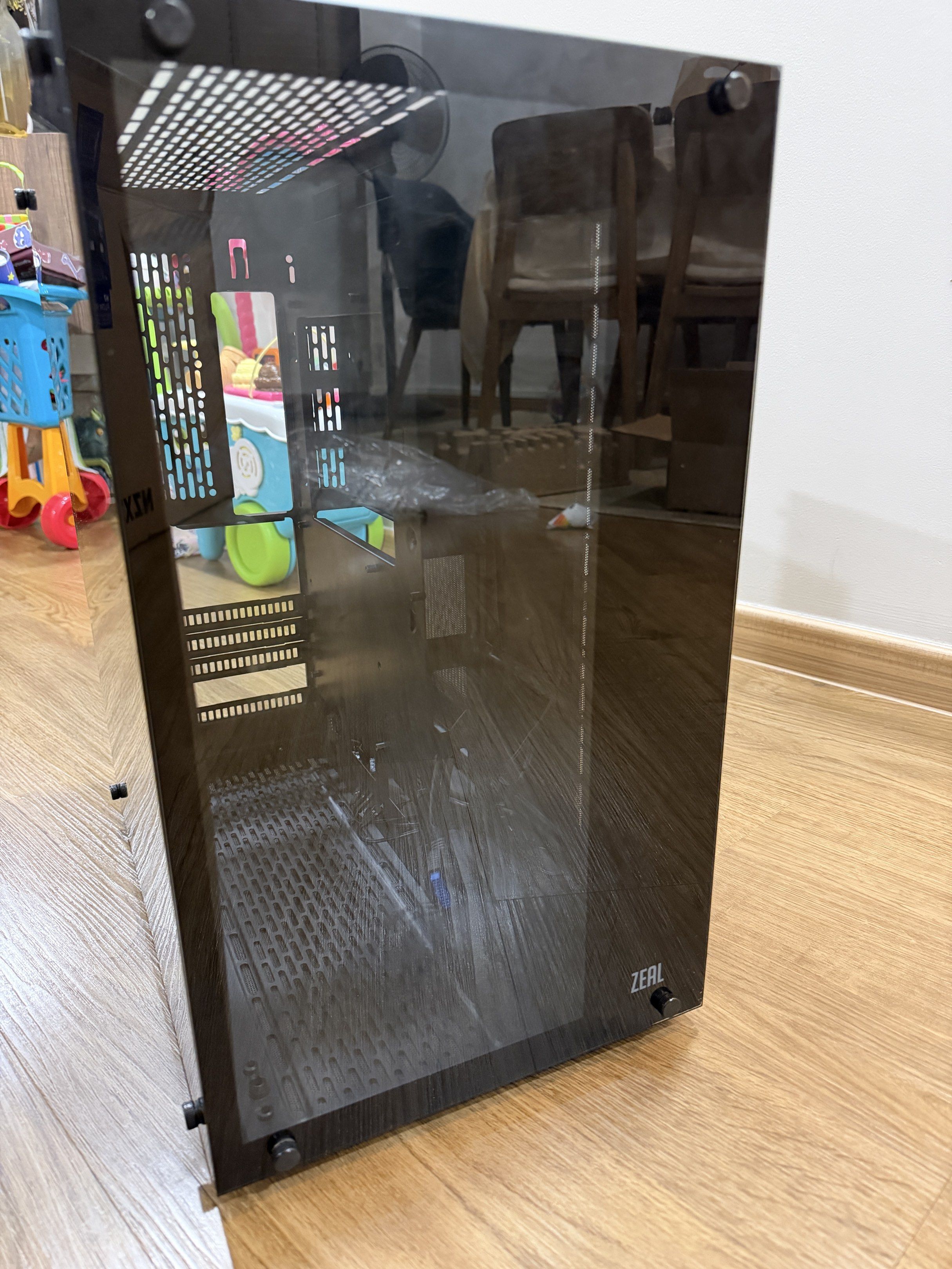 AFTERSHOCK ZEAL Black PC Case65605260904193112