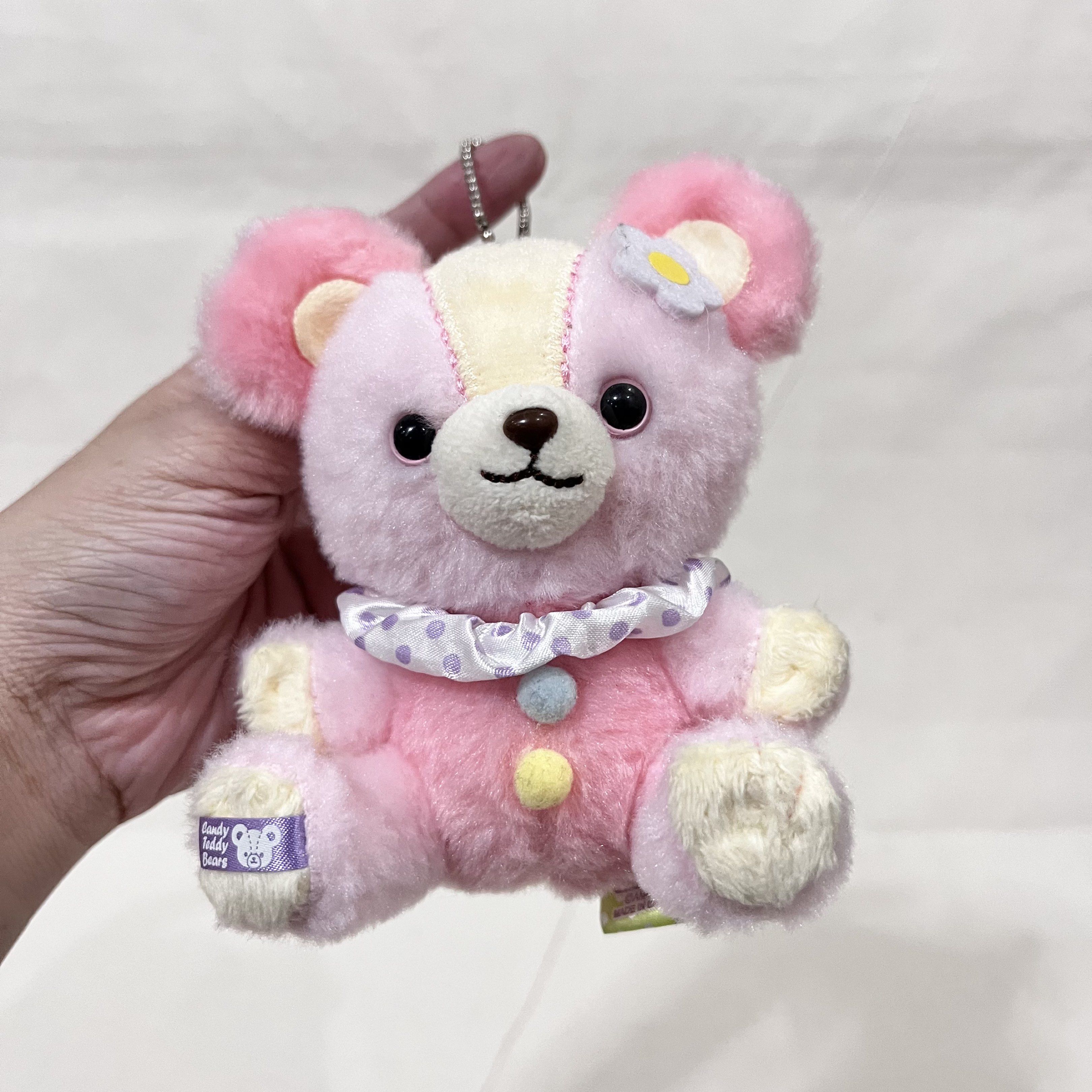 AMUSE Pink Sakura Candy Bear Stuffed Toy Keychain (Category: Plushies & Soft Toys) located in Antipolo. Submitted by aristocath (Listing ID 1420578001, Image 1). Description: .