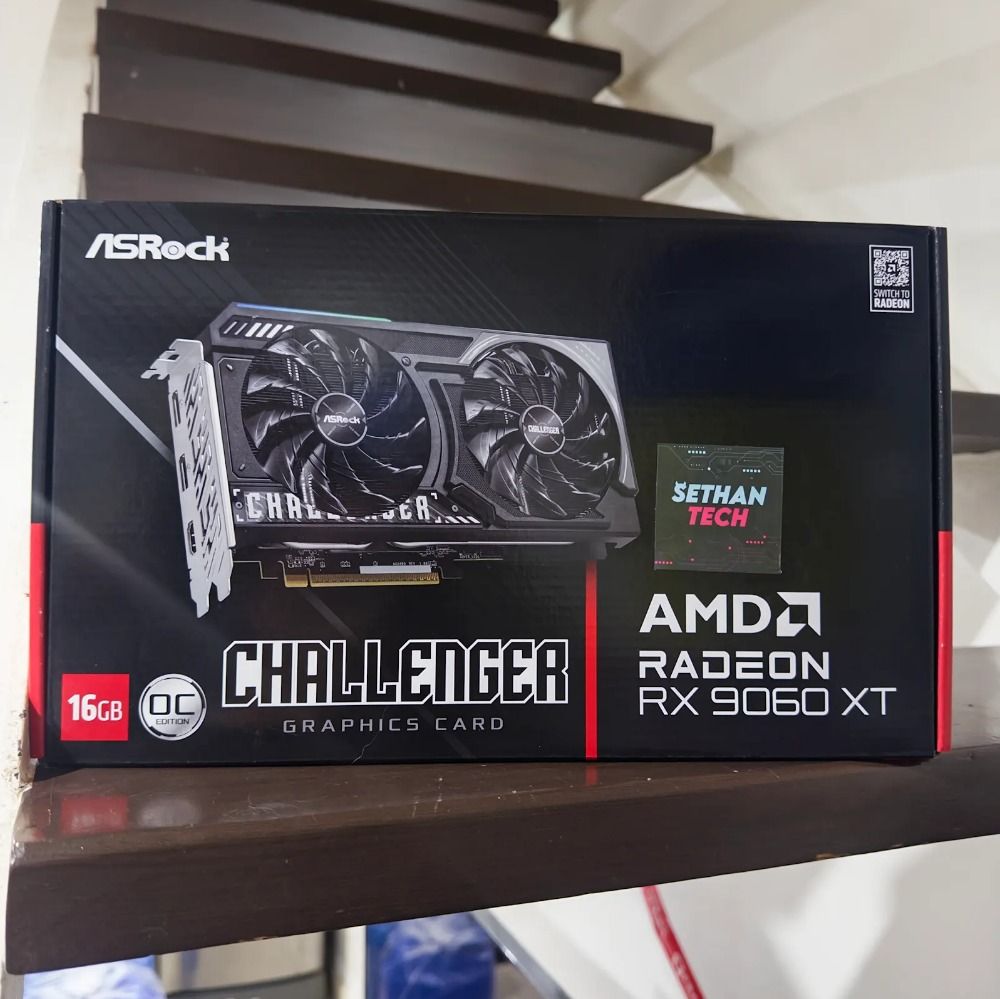 ASROCK CHALLENGER RX 9060 XT 16GB (Category: Computer Parts) located in Makati City. Submitted by toni_muceros (Listing ID 1420677363, Image 1). Description: ASROCK CHALLENGER RX 9060 XT 16GB FIRST COME FIRST SERVE BASIS - FREE SAME DAY SHIPPING TO ACCESSIBLE AREAS We take tech repair requests! PC, Tech, and Gaming essentials always available! - PM us for inquiry ✅ Always Unli-Crypto, Just PM us for the current rate. ✅ same day shipping to select