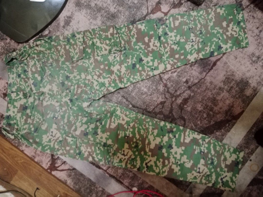 ATM Tentera Darat Malaysia Digital Camouflage Pants, Men's Fashion ...