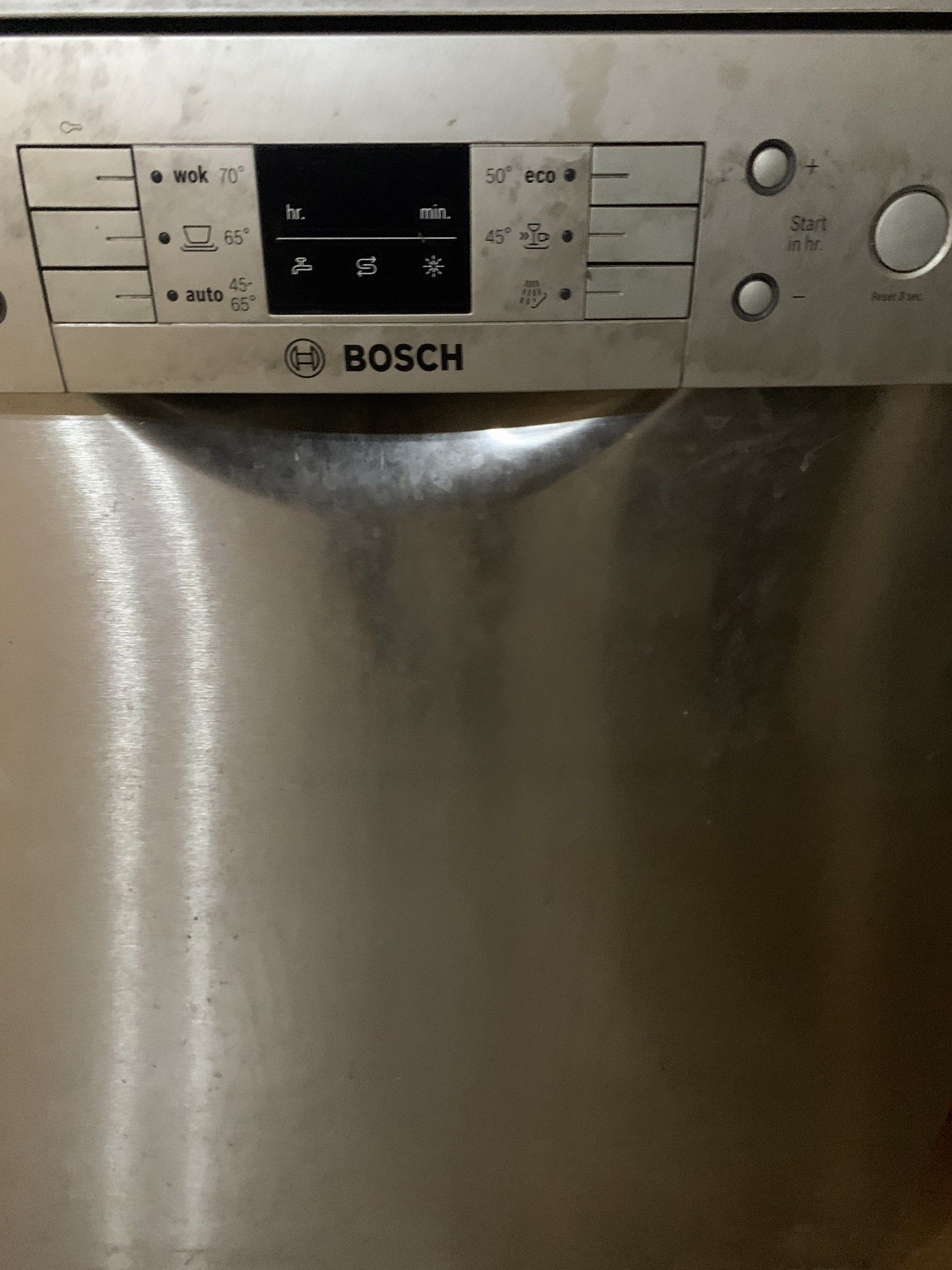 Bosch Dishwasher (Defective). (Category: Dishwasher) located in Quezon City. Submitted by carlos132 (Listing ID 1420674618, Image 3). Description: Selling our Bosch Series 4 Freestanding Dishwasher (Stainless Steel). PLEASE READ: This unit was exposed to floodwater. It has been thoroughly cleaned and dried, but we are selling it “As-Is” for a fair price to someone handy or looking for parts..