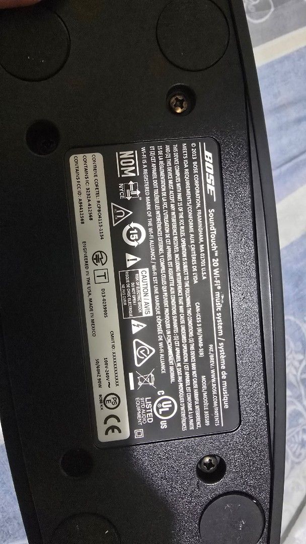 Bose SoundTouch 20 Wi-Fi Music System (Category: Soundbars, Speakers & Amplifiers) located in San Miguel. Submitted by rrshopstore (Listing ID 1420663897, Image 3). Description: No issue. i used bluetooth adapter..