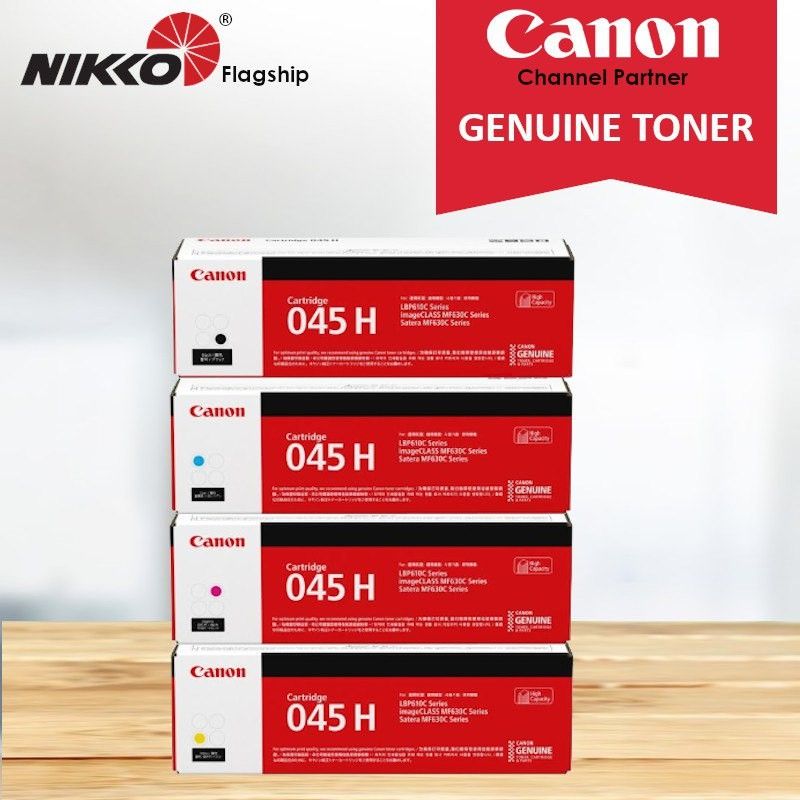Canon 045H Genuine Toner Cartridges