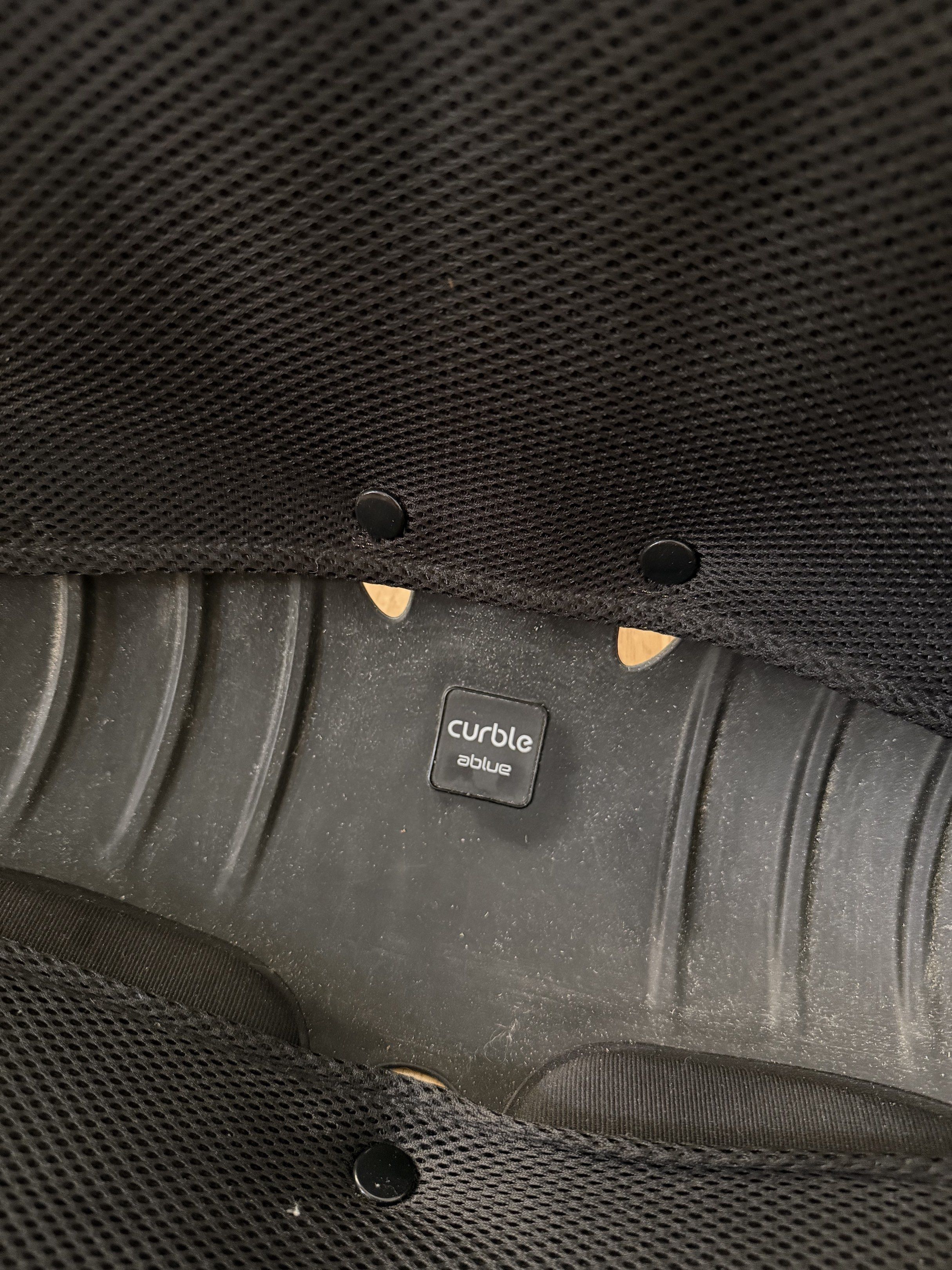 Curble Wider Posture Corrector Seat (Category: Braces, Support & Protection) located in Las Pinas. Submitted by sunnysellsph (Listing ID 1420628407, Image 2). Description: ablue curble correction chair comfortable posture correction chair with original curble chair cover.