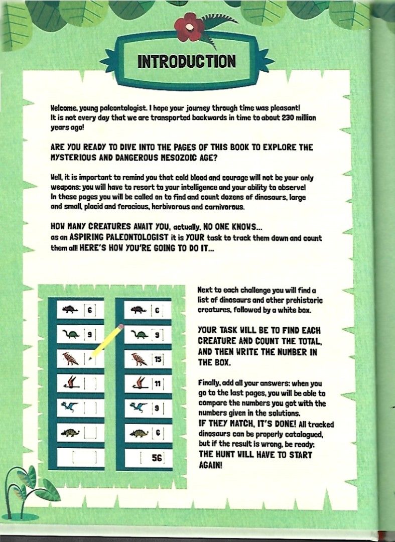Dinoland: Search, Find and Count! Prehistoric Counting Book, Hobbies ...