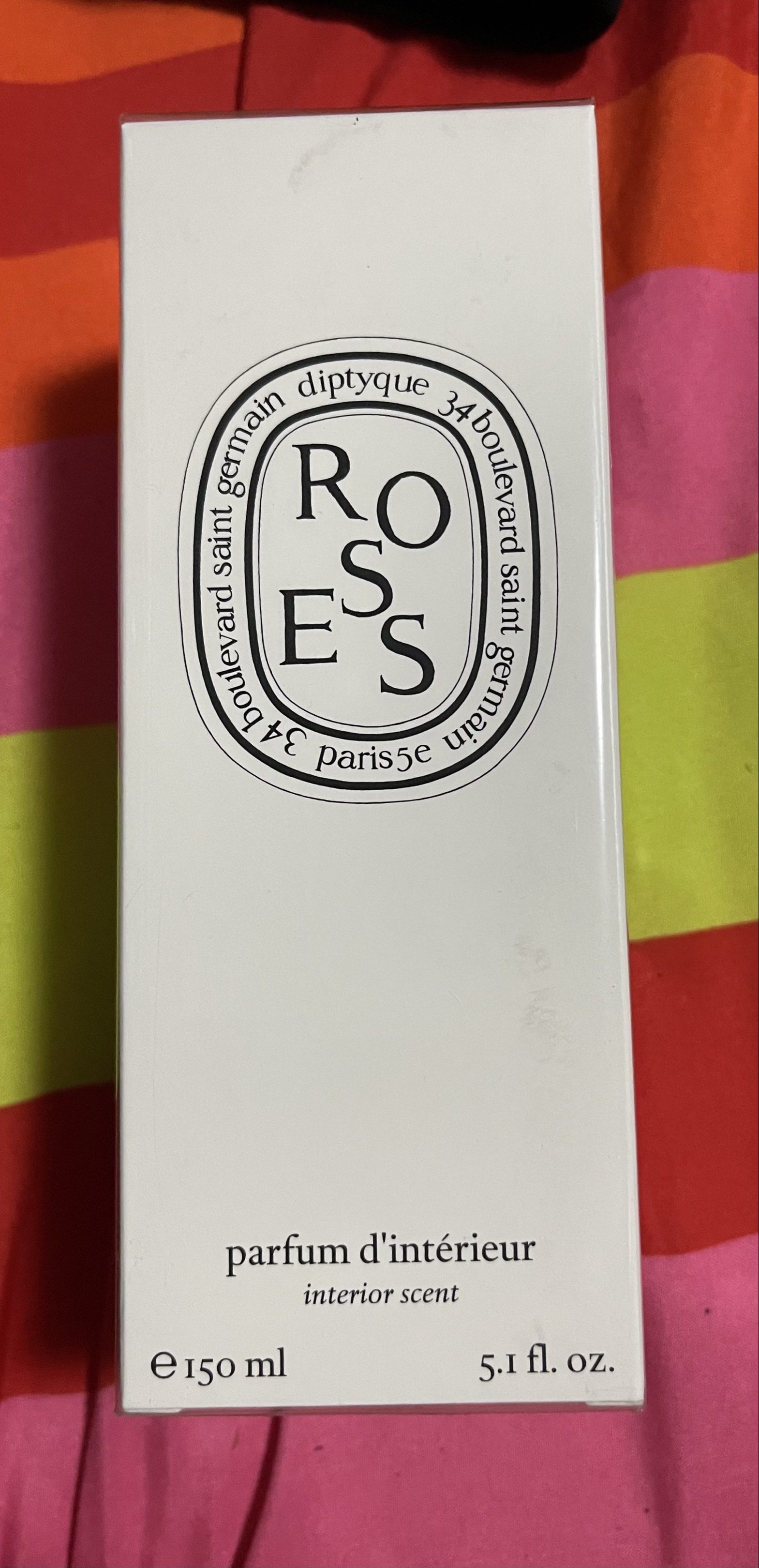 Diptyque Roses Room Spray 150ml (Category: Home Fragrance) located in Mandaluyong City. Submitted by candy.lo. (Listing ID 1420744475, Image 1). Description: Diptyque Roses Room Spray 150ml.
