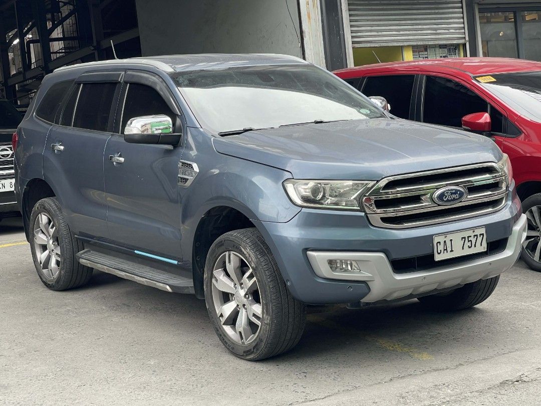 FORD EVEREST TITANIUM Automatic Transmission Auto (Category: Used Cars) located in Cainta. Submitted by juanitacars (Listing ID 1420623428, Image 2). Description: Available ✅ New Arrival , Quality Unit Guaranteed 💯% Available For Cash ✅Trade In ✅Financing ✅ Best Value for Money! Bastat from Juanita cars 💯 % Original Mileage Sariwang sariwa Unit Good Running Condition No Accident history No Flooded history Available all original docs negotiable 