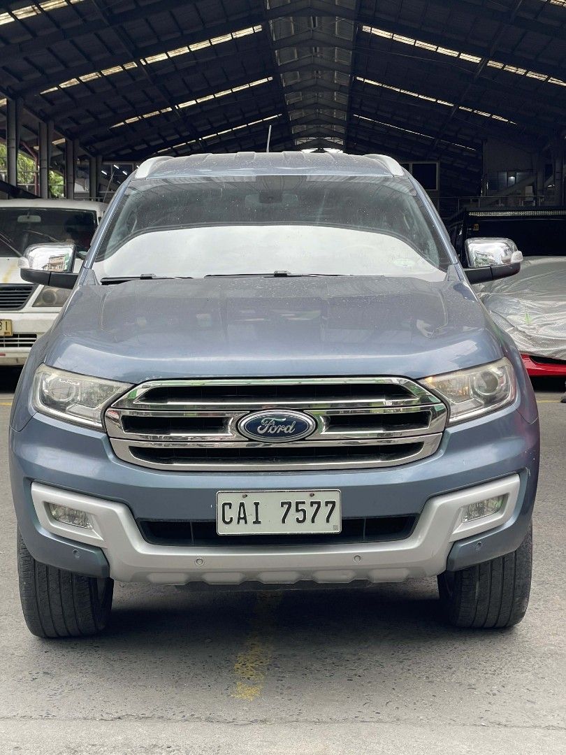 FORD EVEREST TITANIUM Automatic Transmission Auto (Category: Used Cars) located in Cainta. Submitted by juanitacars (Listing ID 1420623428, Image 1). Description: Available ✅ New Arrival , Quality Unit Guaranteed 💯% Available For Cash ✅Trade In ✅Financing ✅ Best Value for Money! Bastat from Juanita cars 💯 % Original Mileage Sariwang sariwa Unit Good Running Condition No Accident history No Flooded history Available all original docs negotiable 
