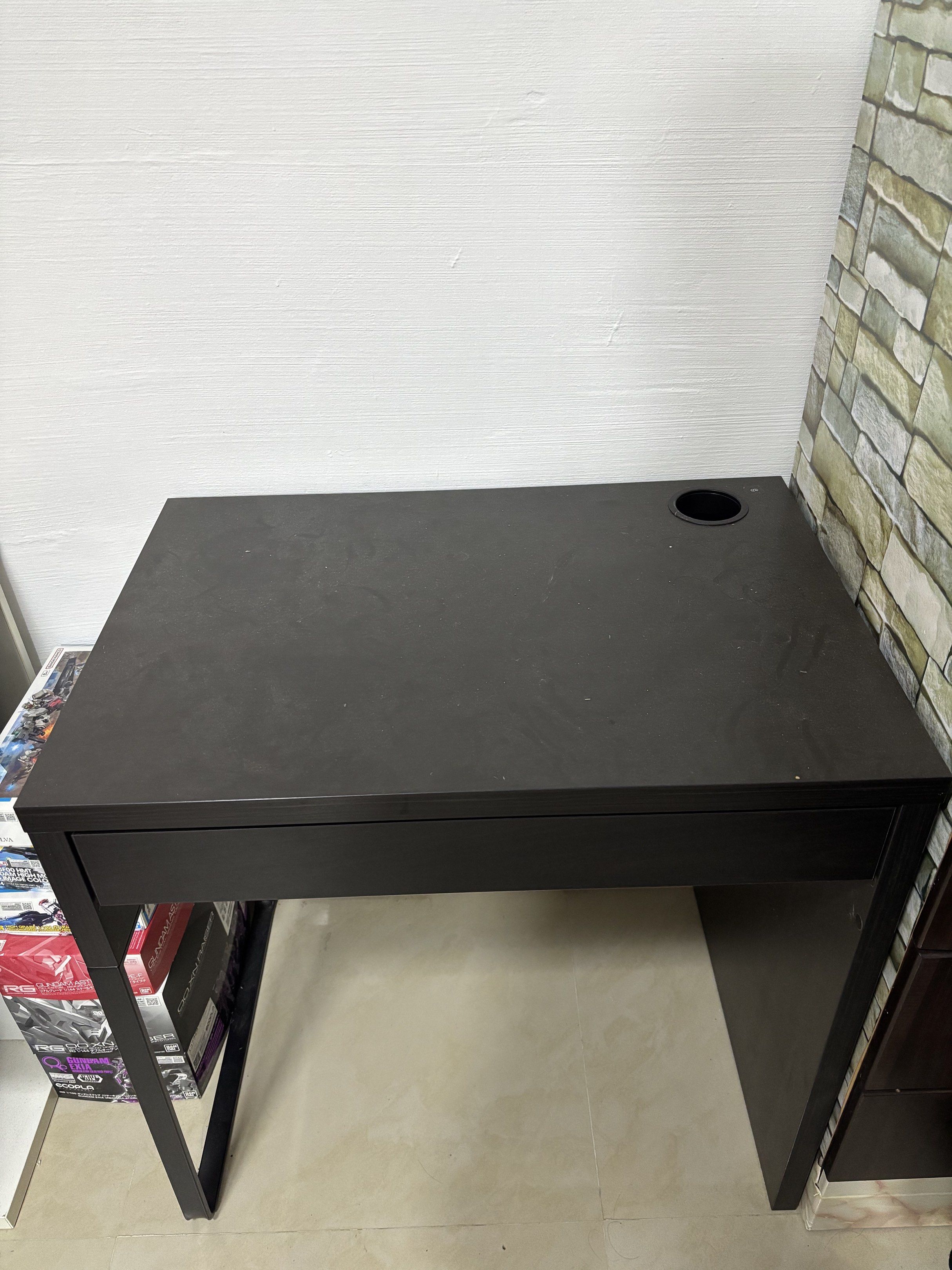 IKEA Study Table (Category: Tables & Sets) located in Singapore. Submitted by angyongjin18099 (Listing ID 1420720537, Image 1). Description: Ikea study table - retail ~$90 Hardly used Arrange own delivery or pick up View last picture for measurement.