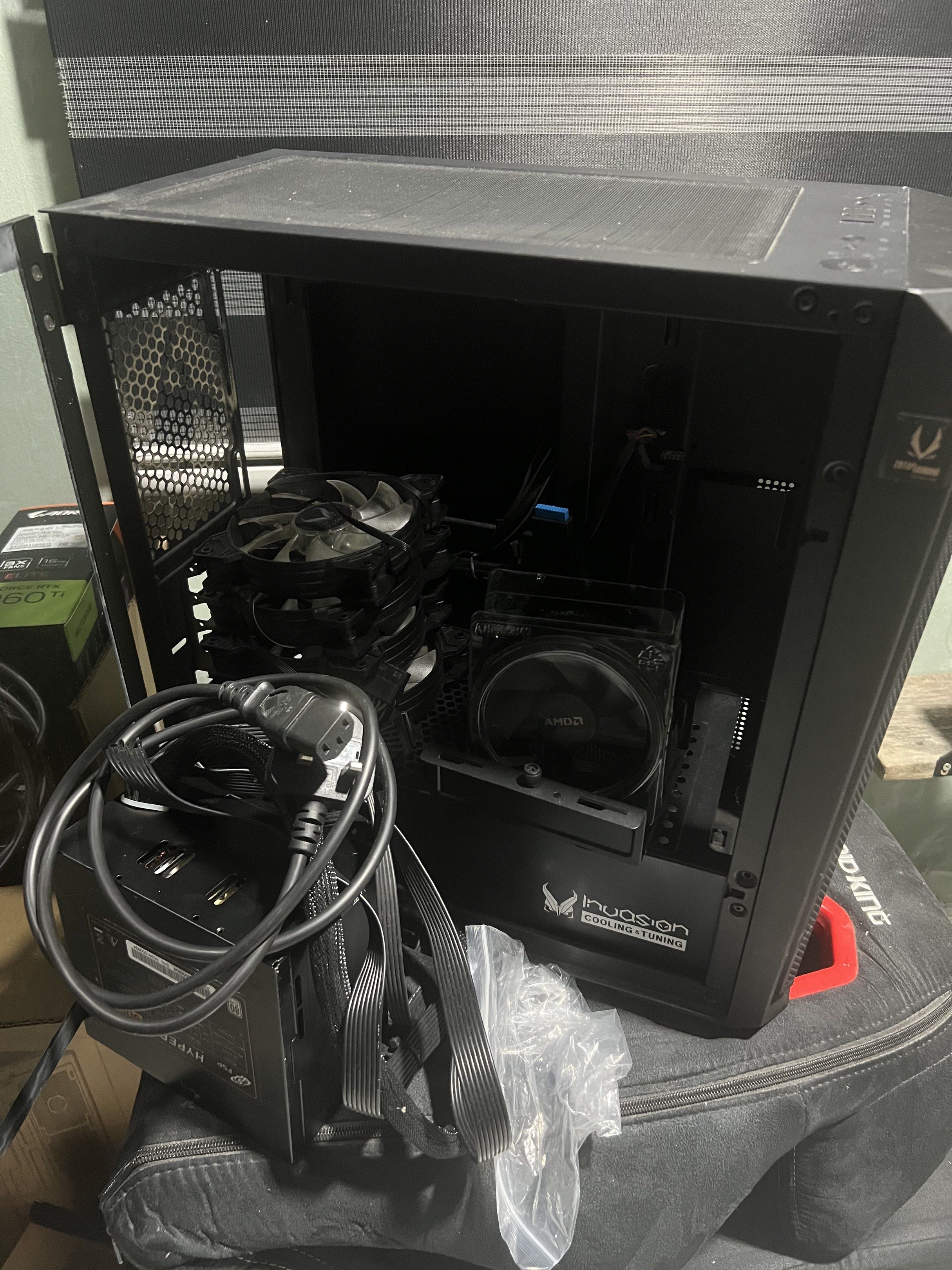 Invasion pc case with 4 rgb fan, Computers & Tech, Parts & Accessories ...