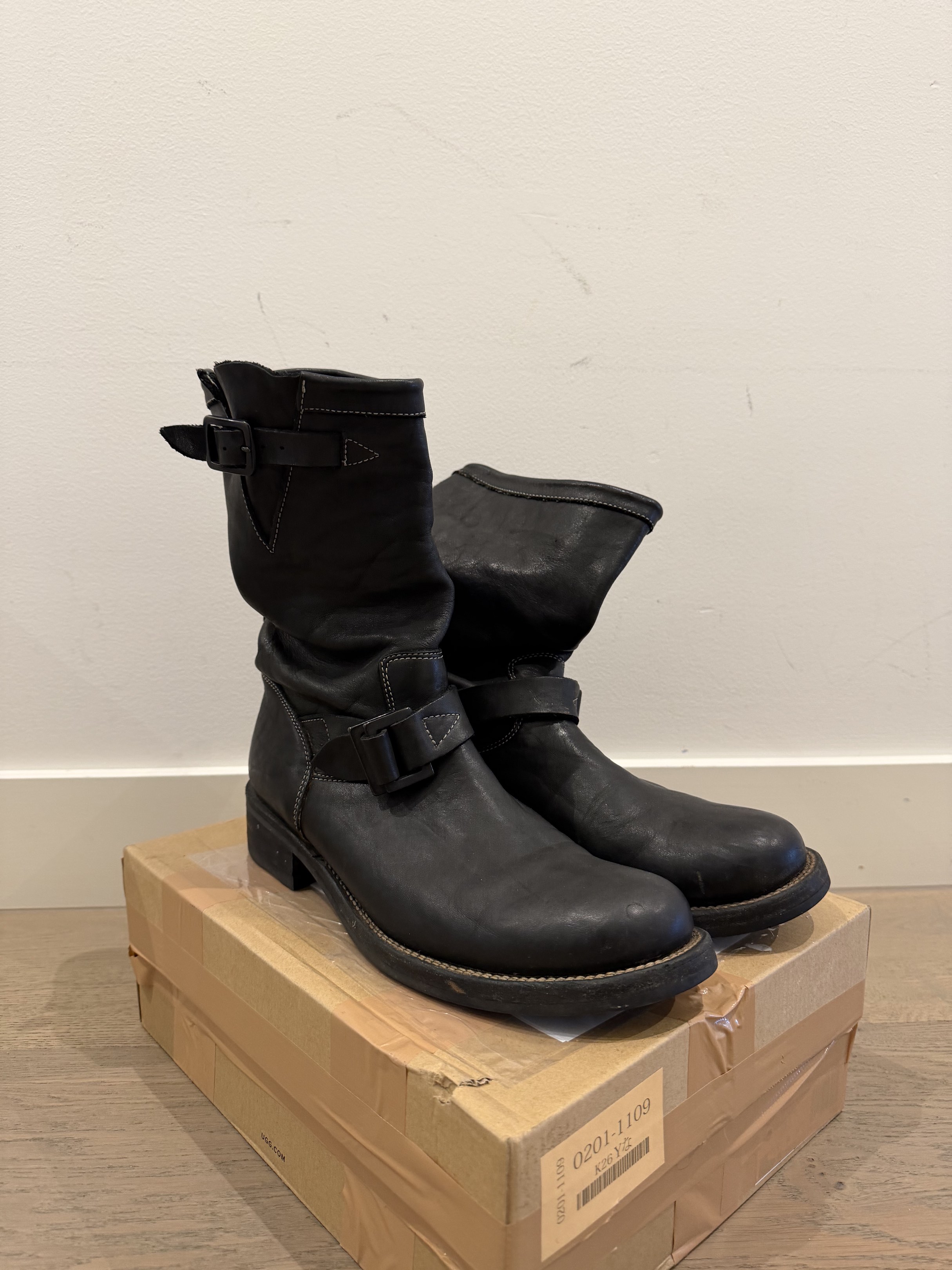 Isamu Katayama Backlash Engineer Boots, Men's Fashion, Footwear, Boots ...
