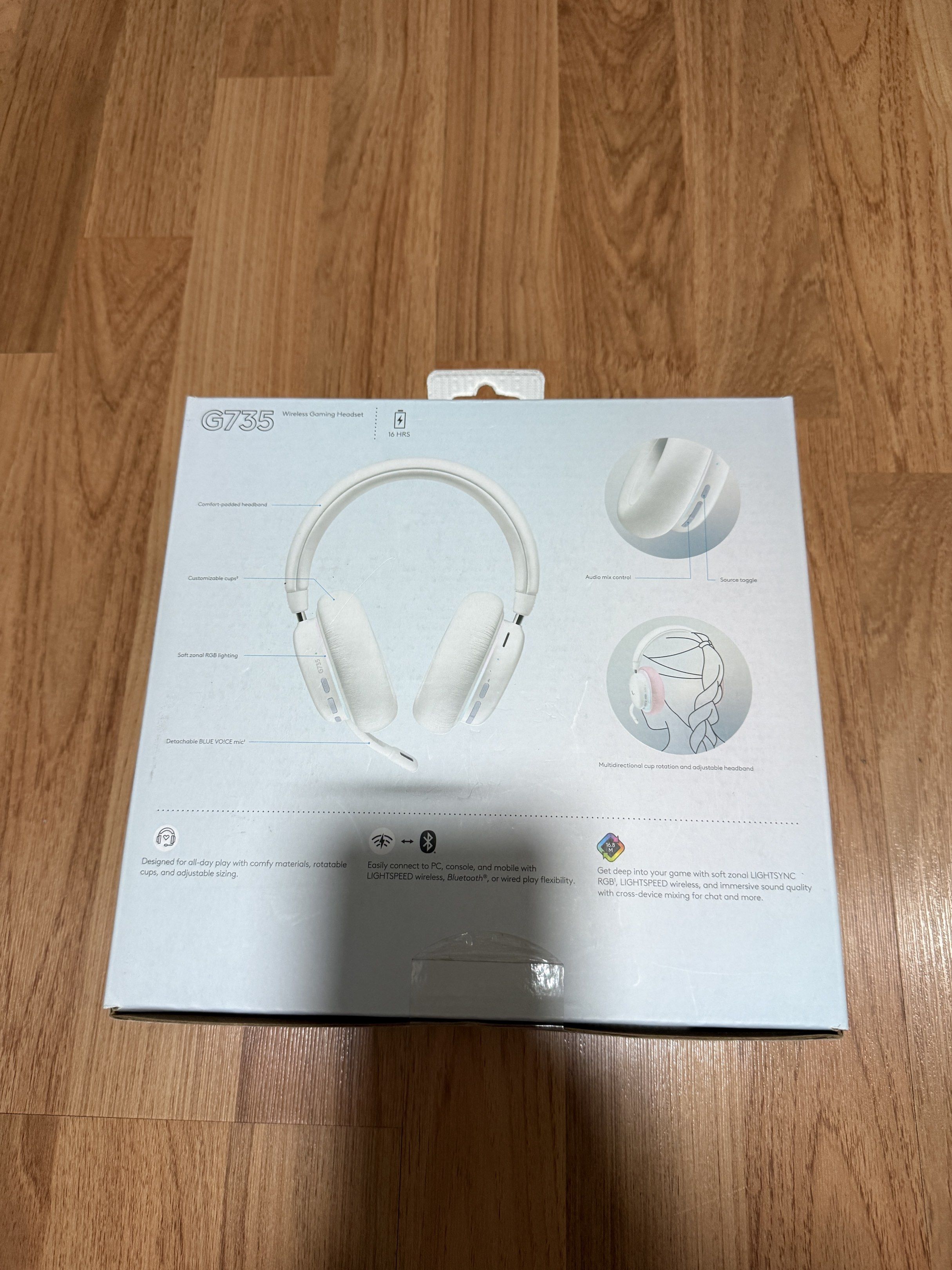 Logitech G735 Wireless Headphones65561366307074111