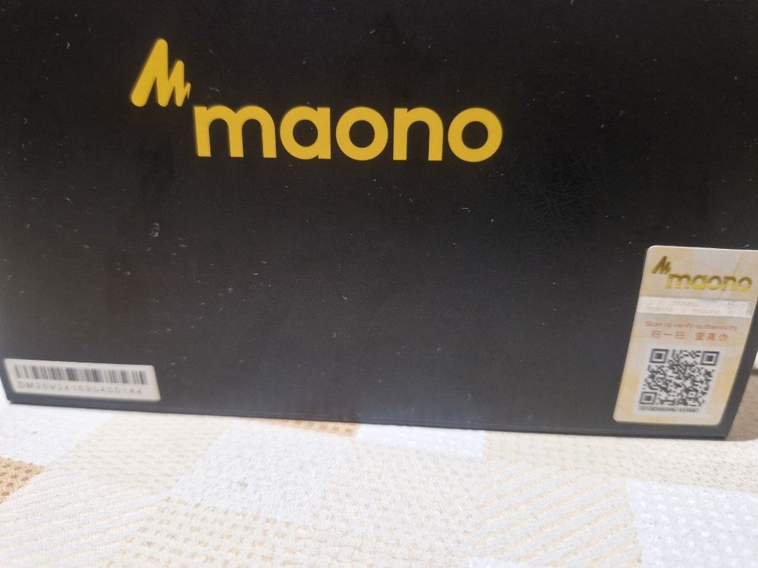 Maono DGM20 Gaming USB Microphone (Category: Microphones) located in Bacolod City. Submitted by racielle (Listing ID 1420636336, Image 3). Description: - Maono DGM20 USB Gaming Microphone - Noise cancelling - Controllable RGB lights - One-button mute - Includes shock mount and pop filter - Real-time monitoring - Adjustable gain - Accessories included - Made in China.