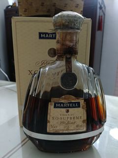 Vintage** Martell XO Supreme Cognac, Food & Drinks, Alcoholic